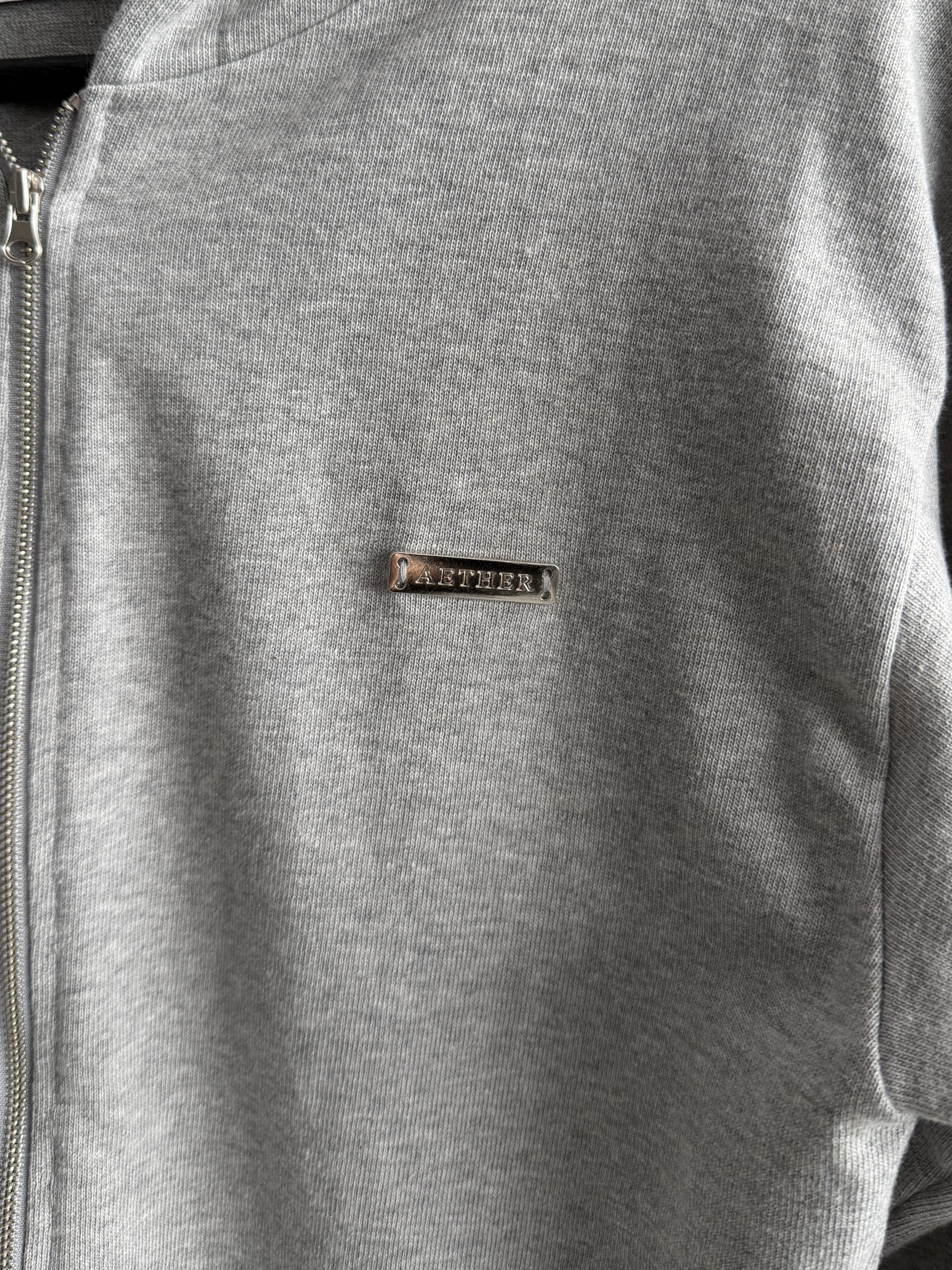 Aether pendant slim hood zip-up