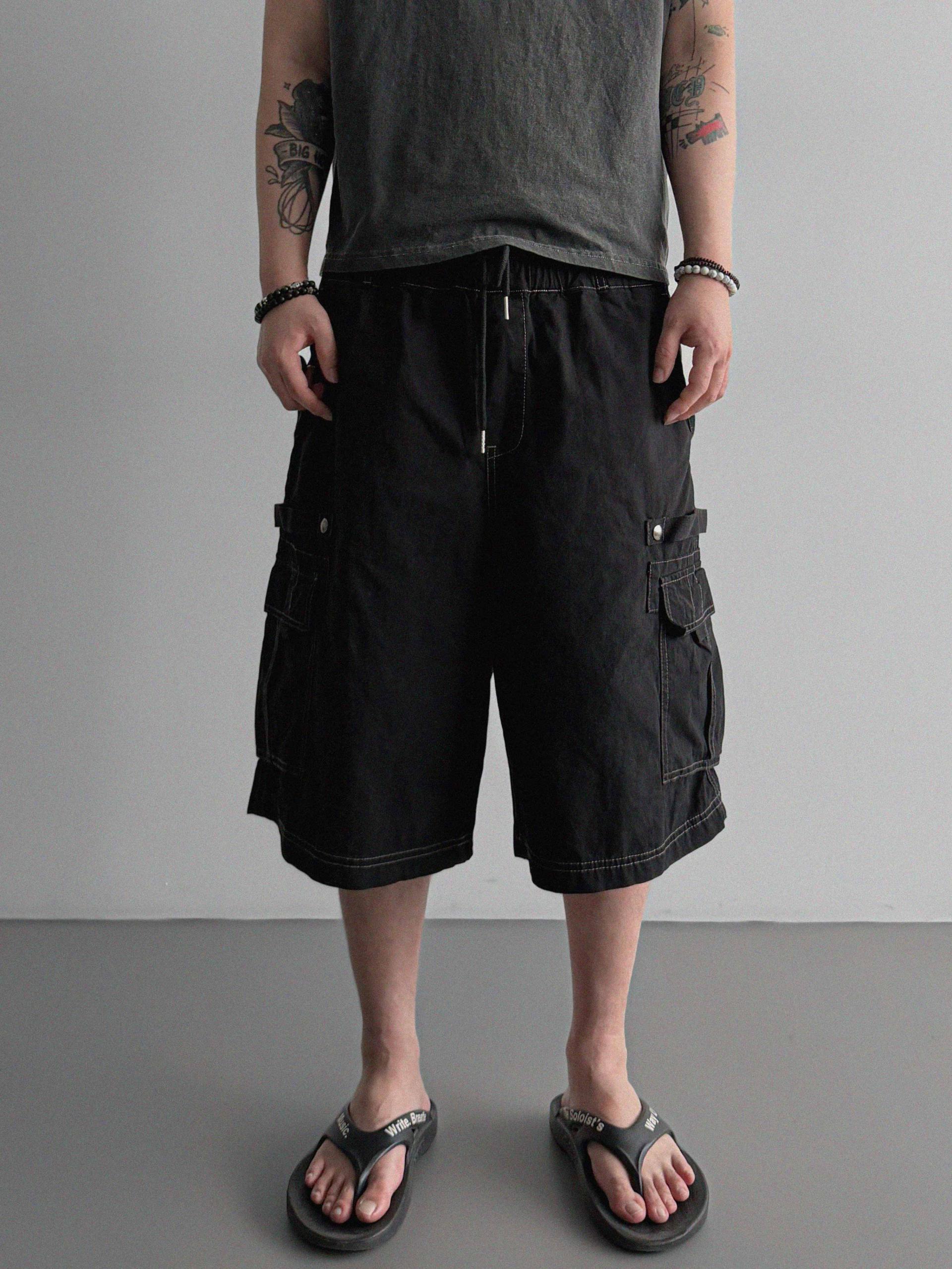 forsed cargo bermuda pants