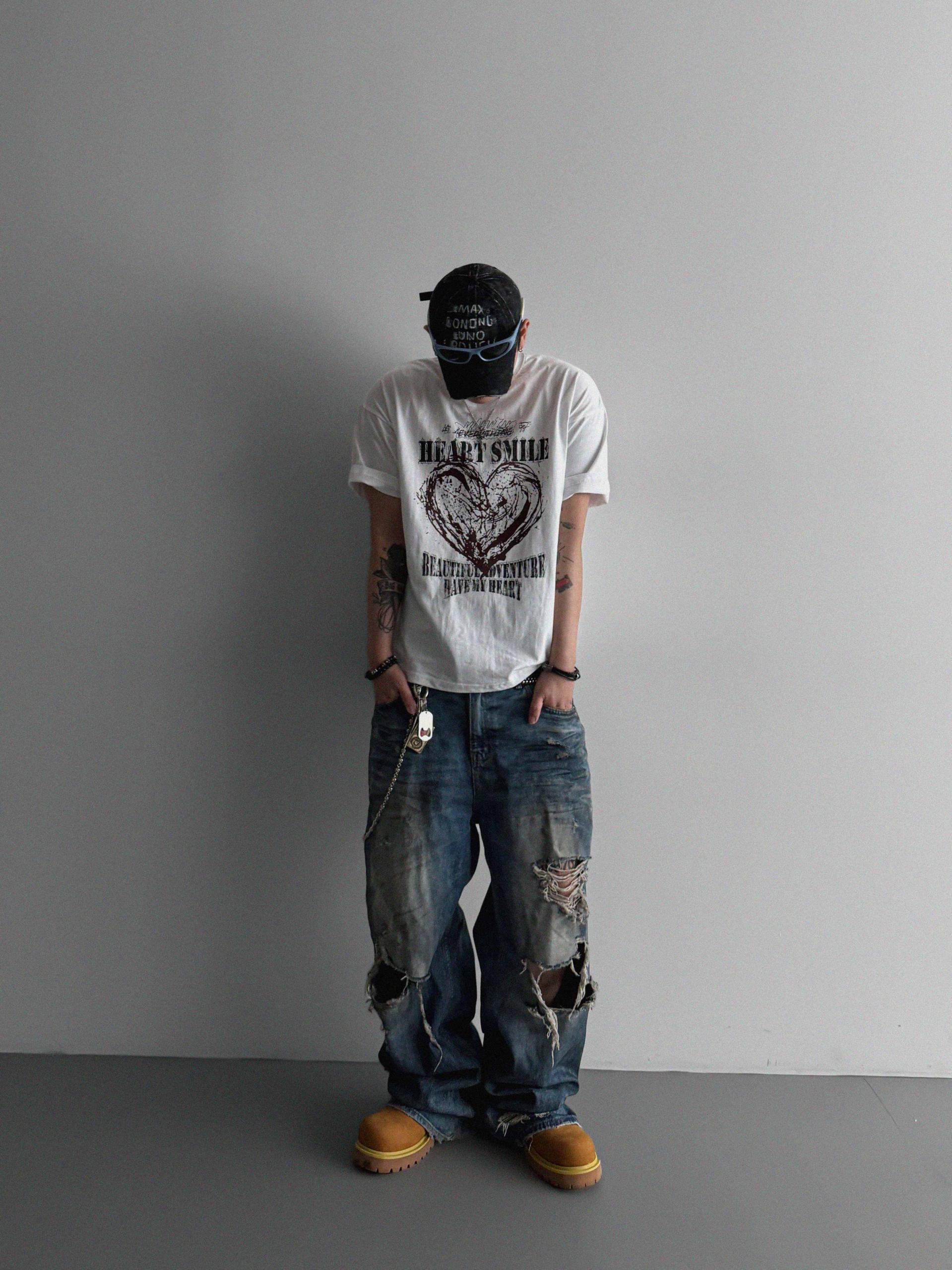 Gore heart half t