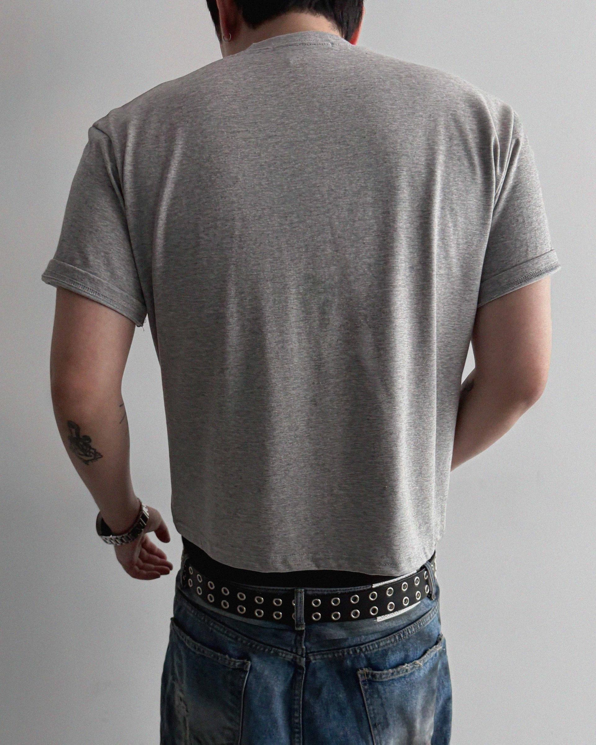 New rage crop half t