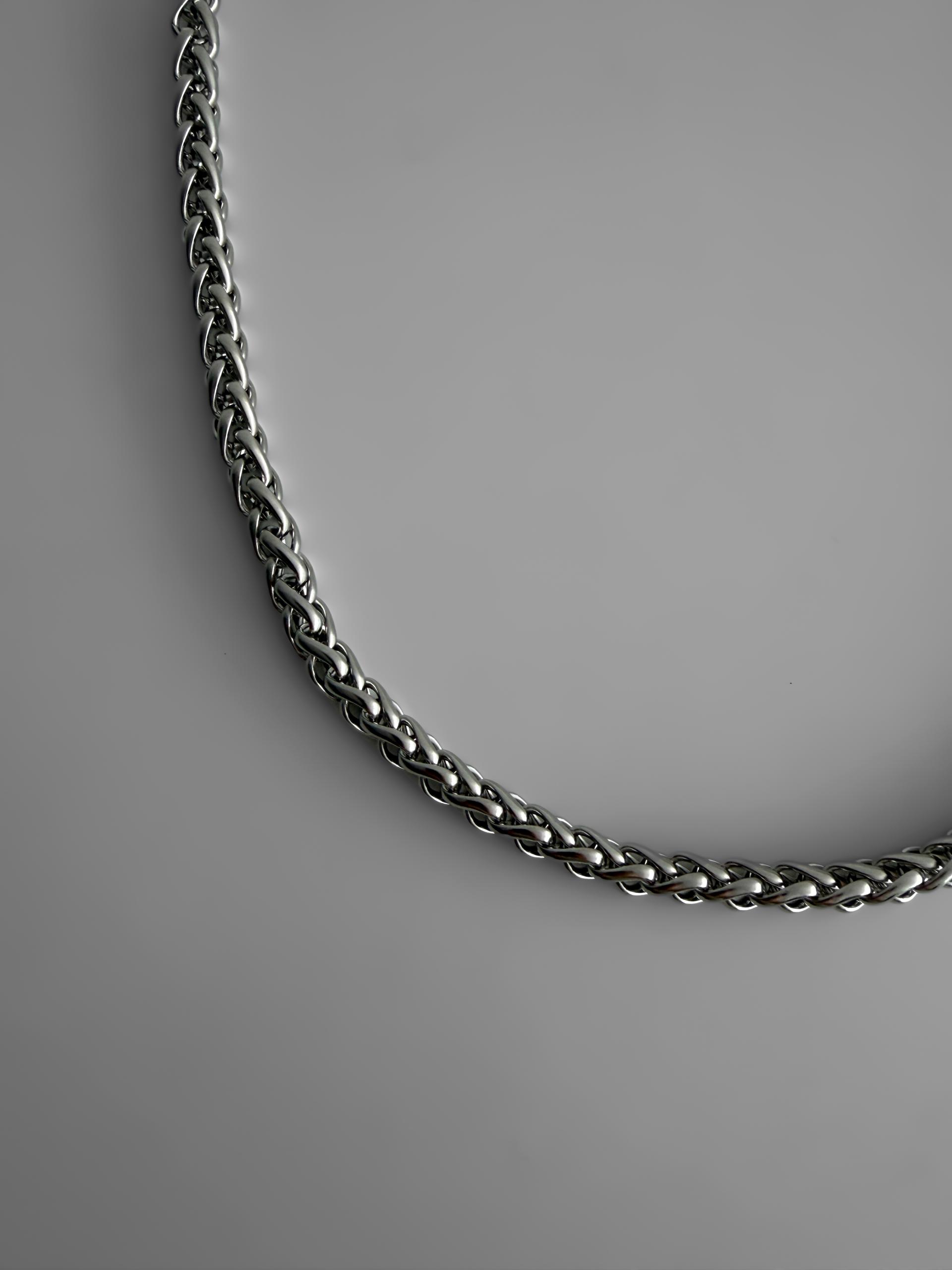 Metal link pants chain