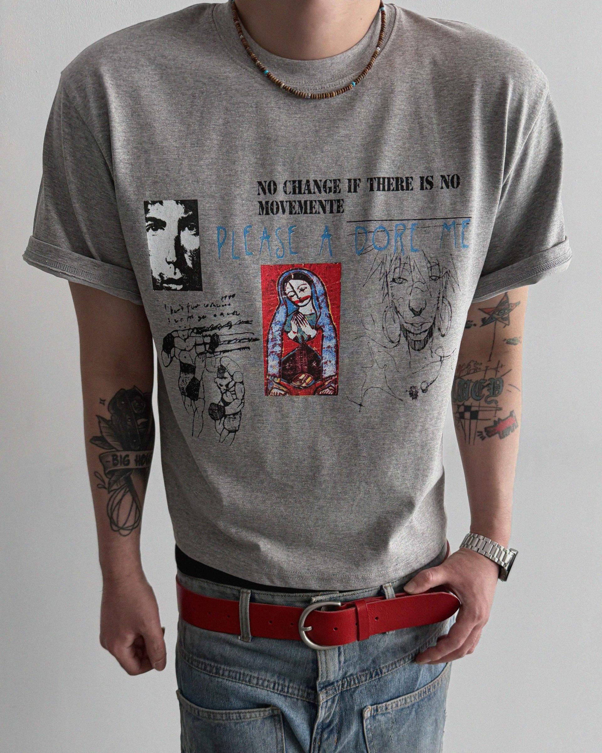 Maria crop half t