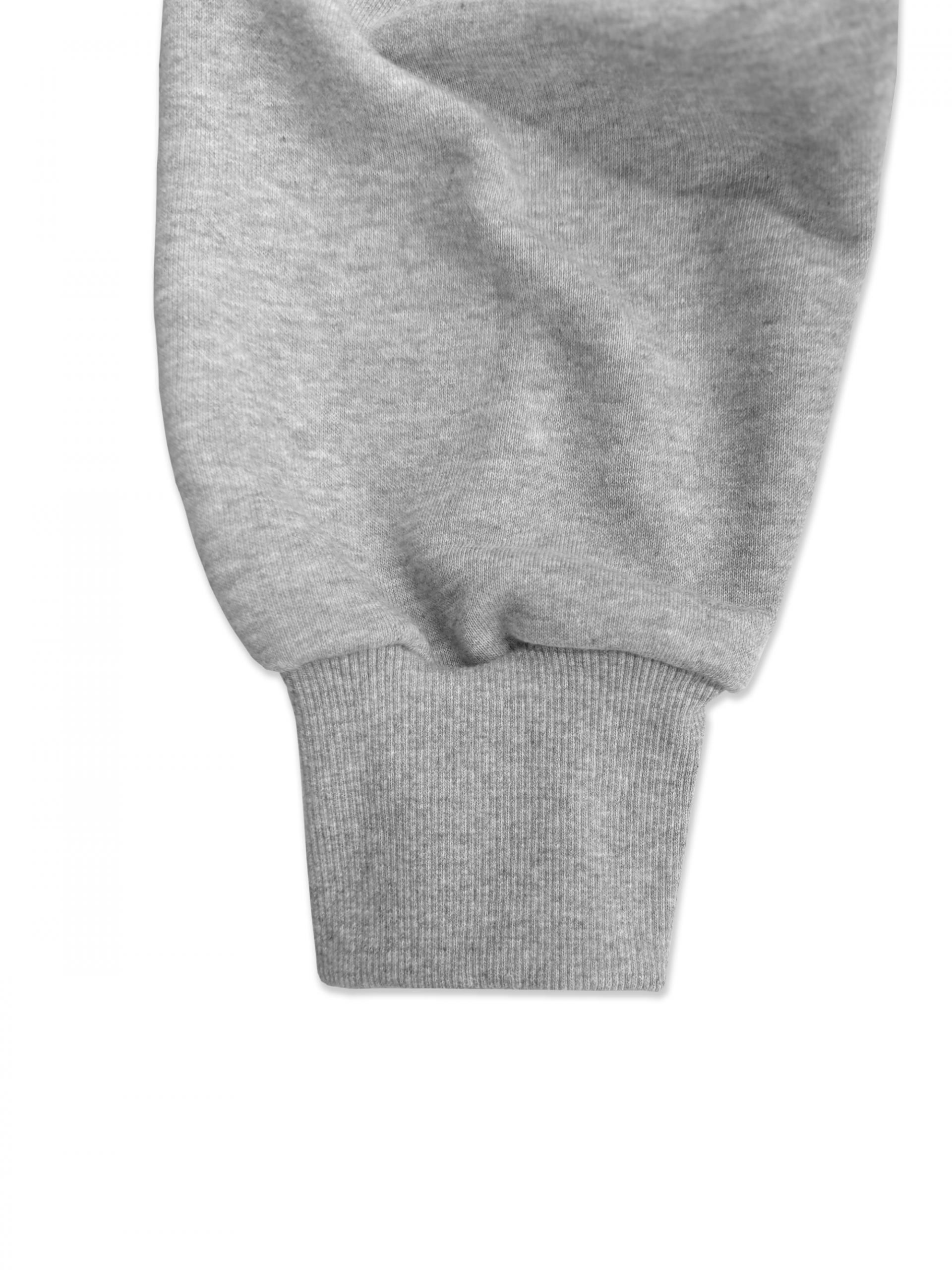 Broken eyelet crop hoodie zip-up