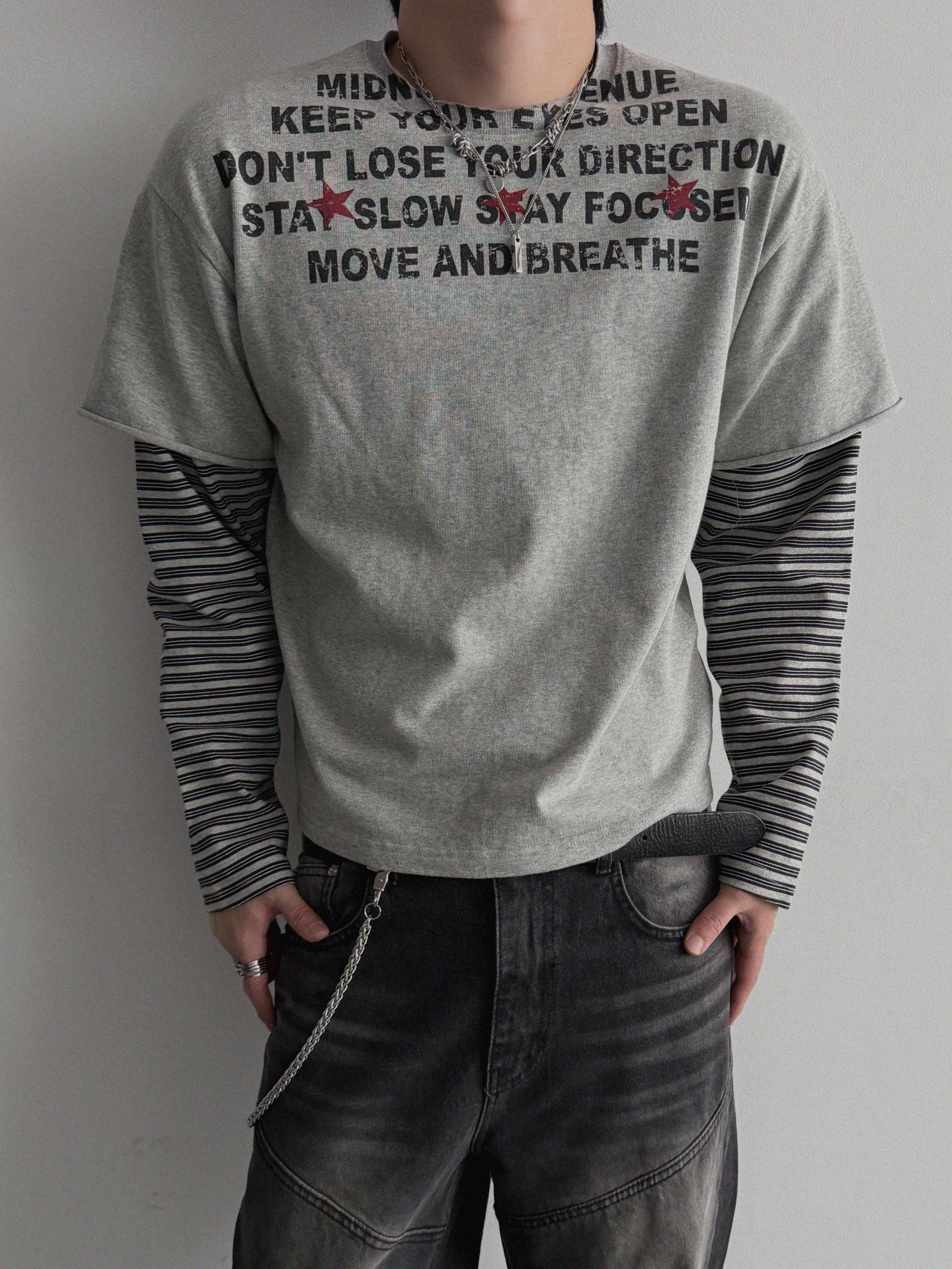 Avenue layered crop t