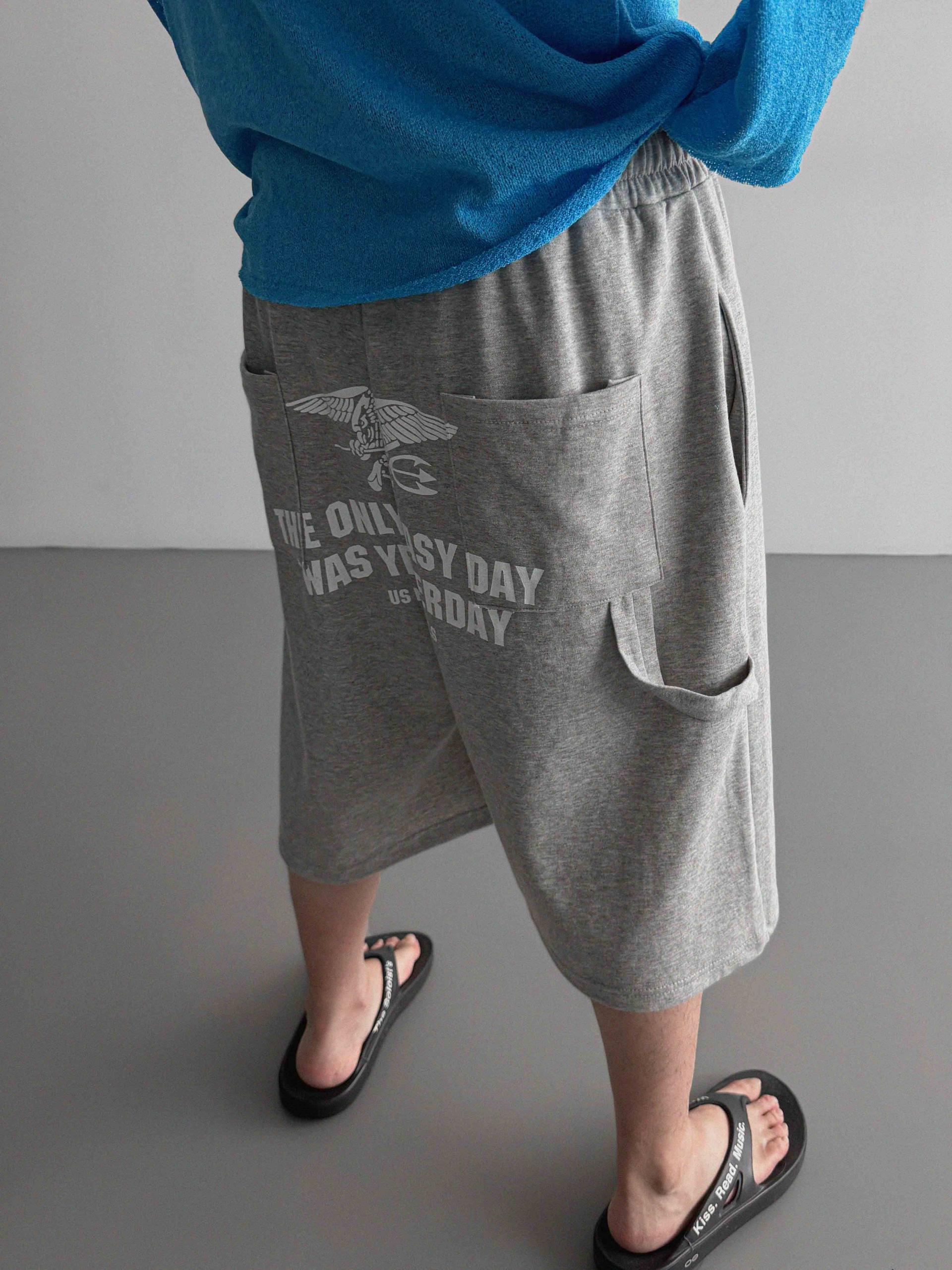 SEAL bermuda sweat pants