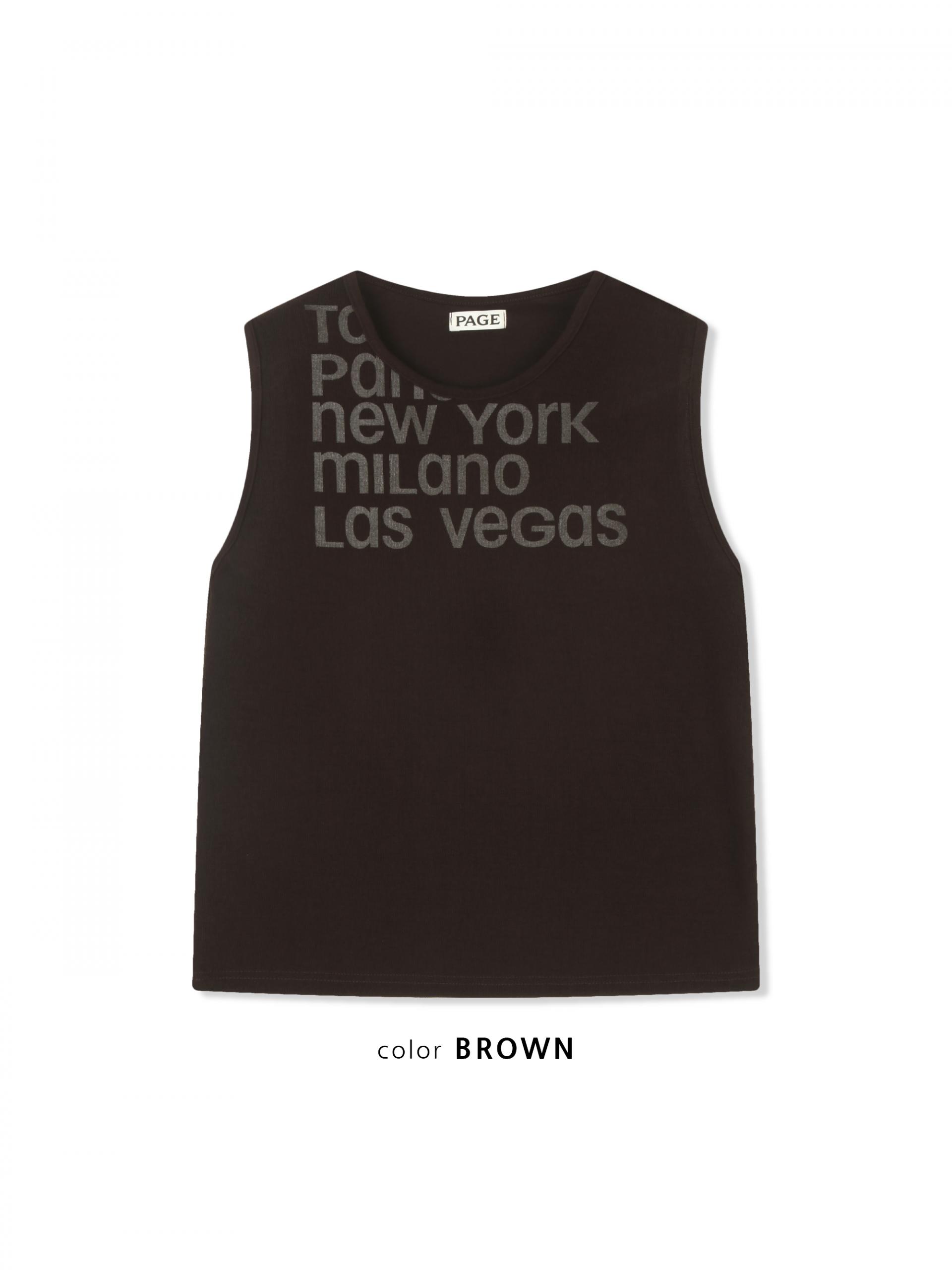 Milano crop sleeveless
