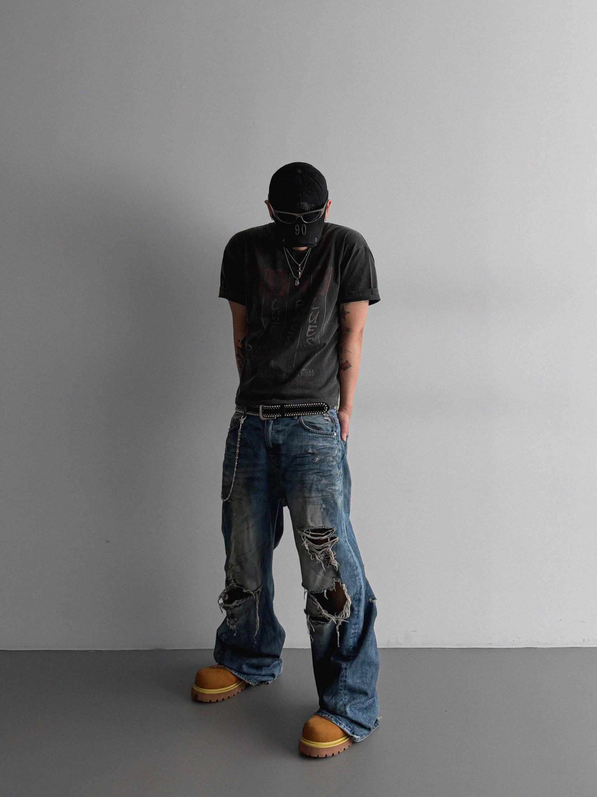 CBGB Pigment crop half t