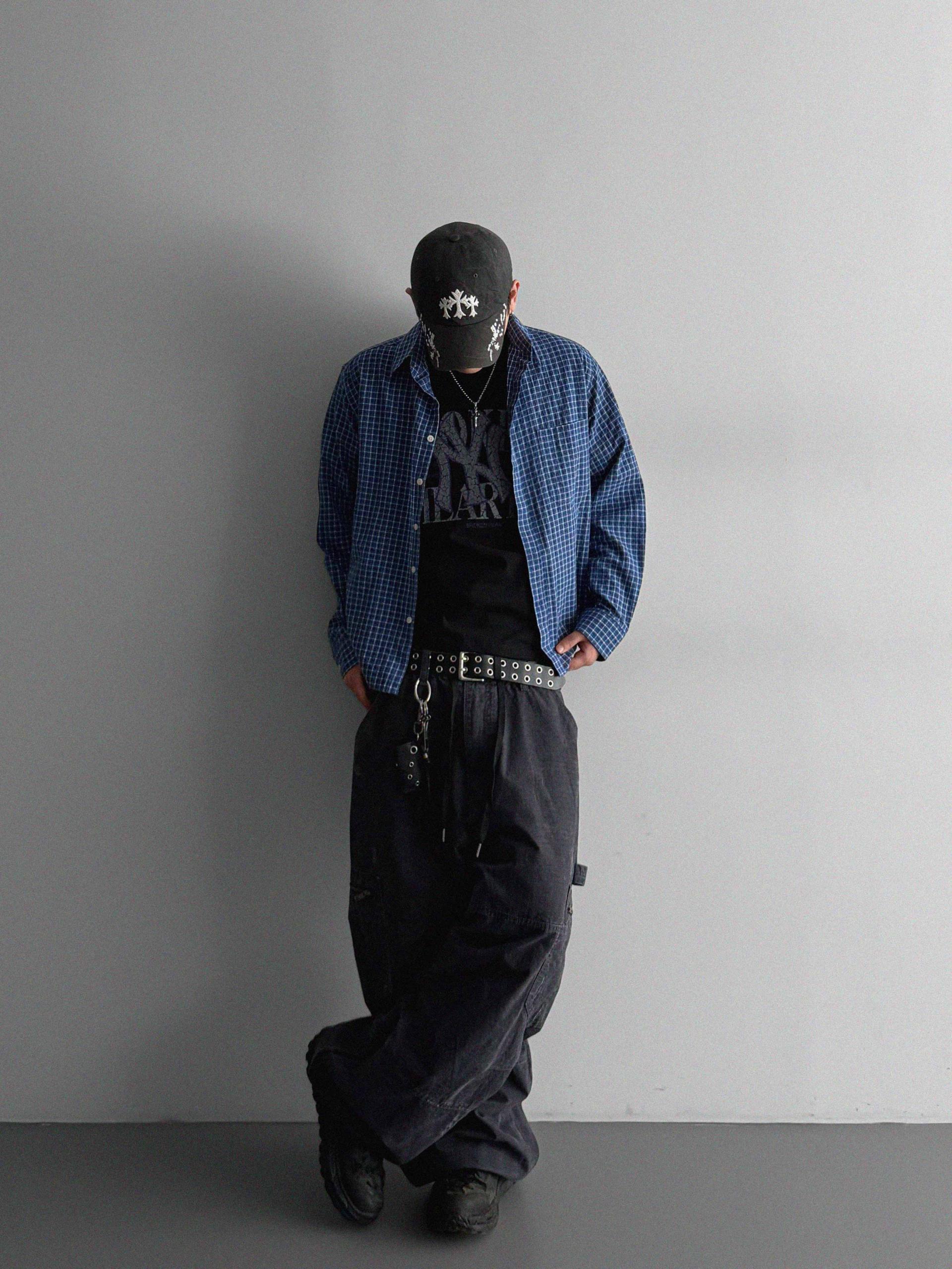 Vintage wide work pants
