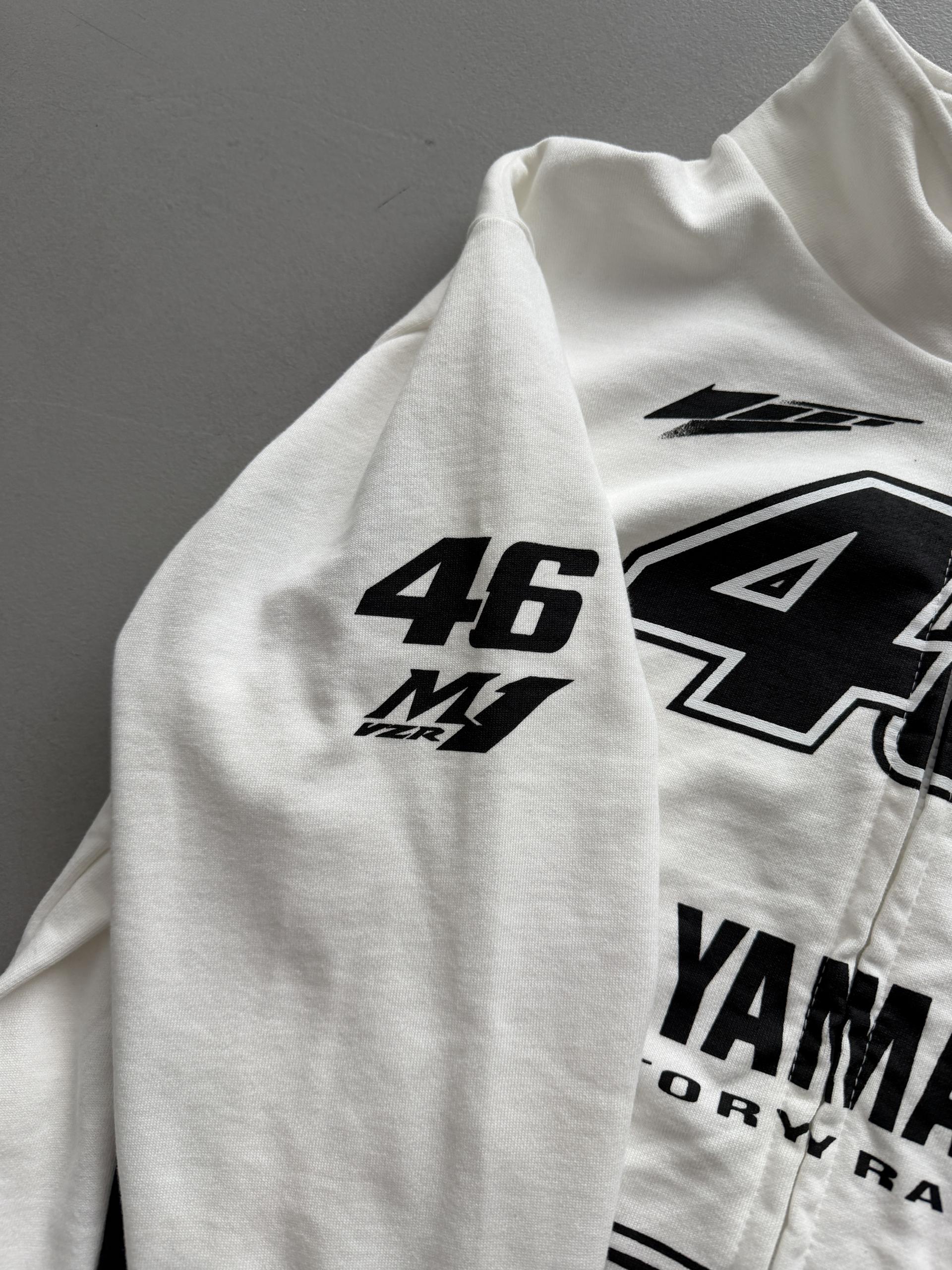 Racing print zip-up