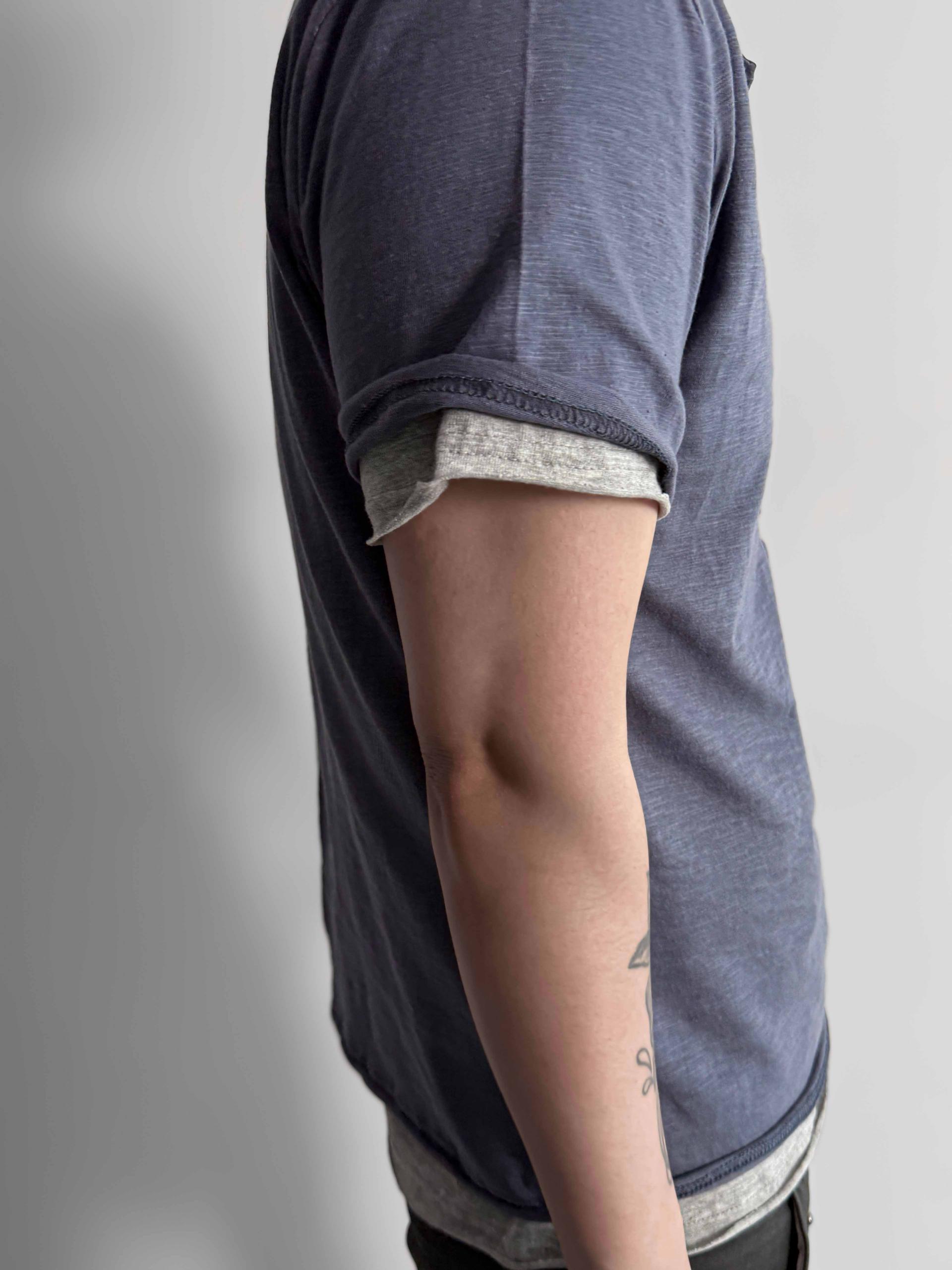 Burton slab henley neck half t