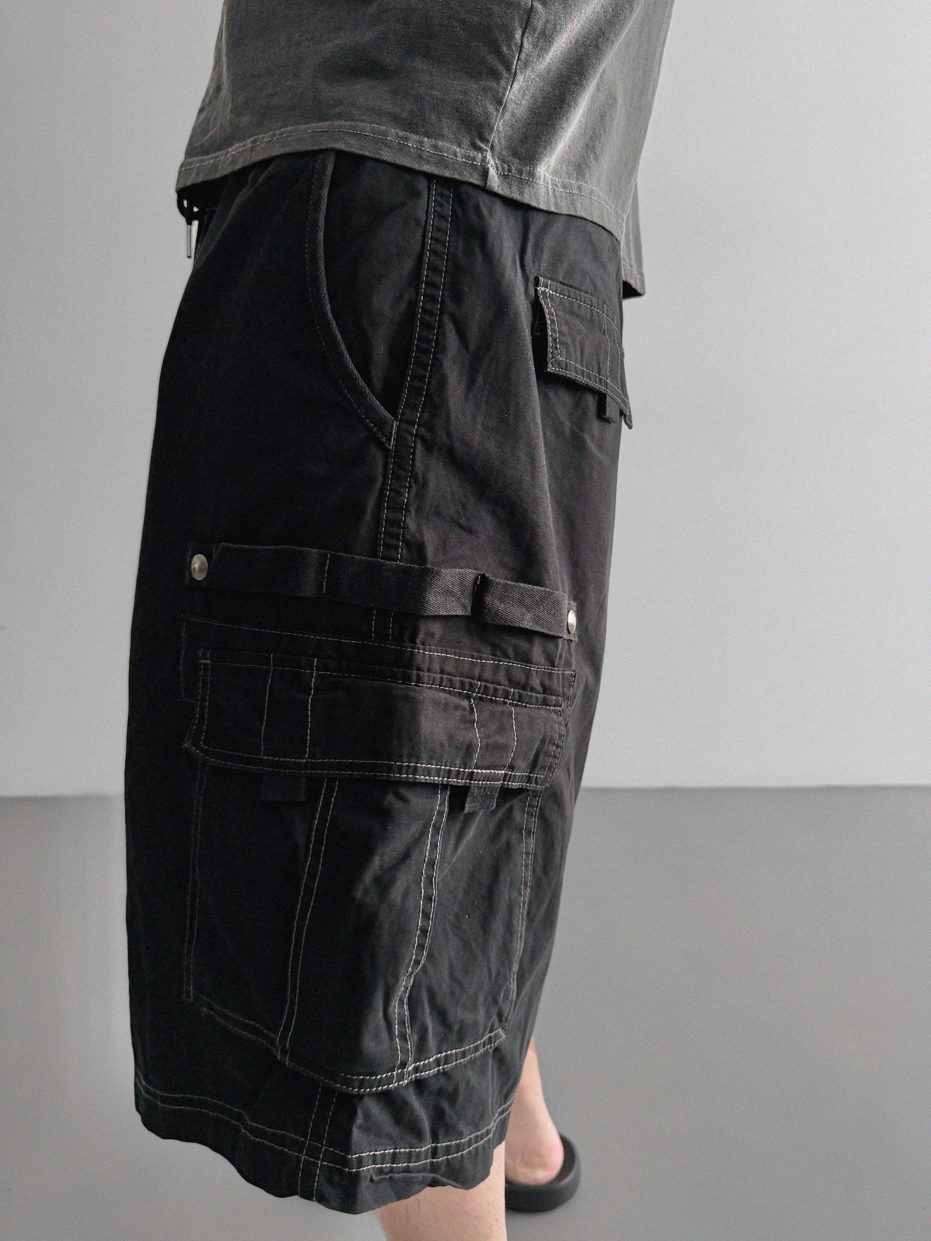 forsed cargo bermuda pants