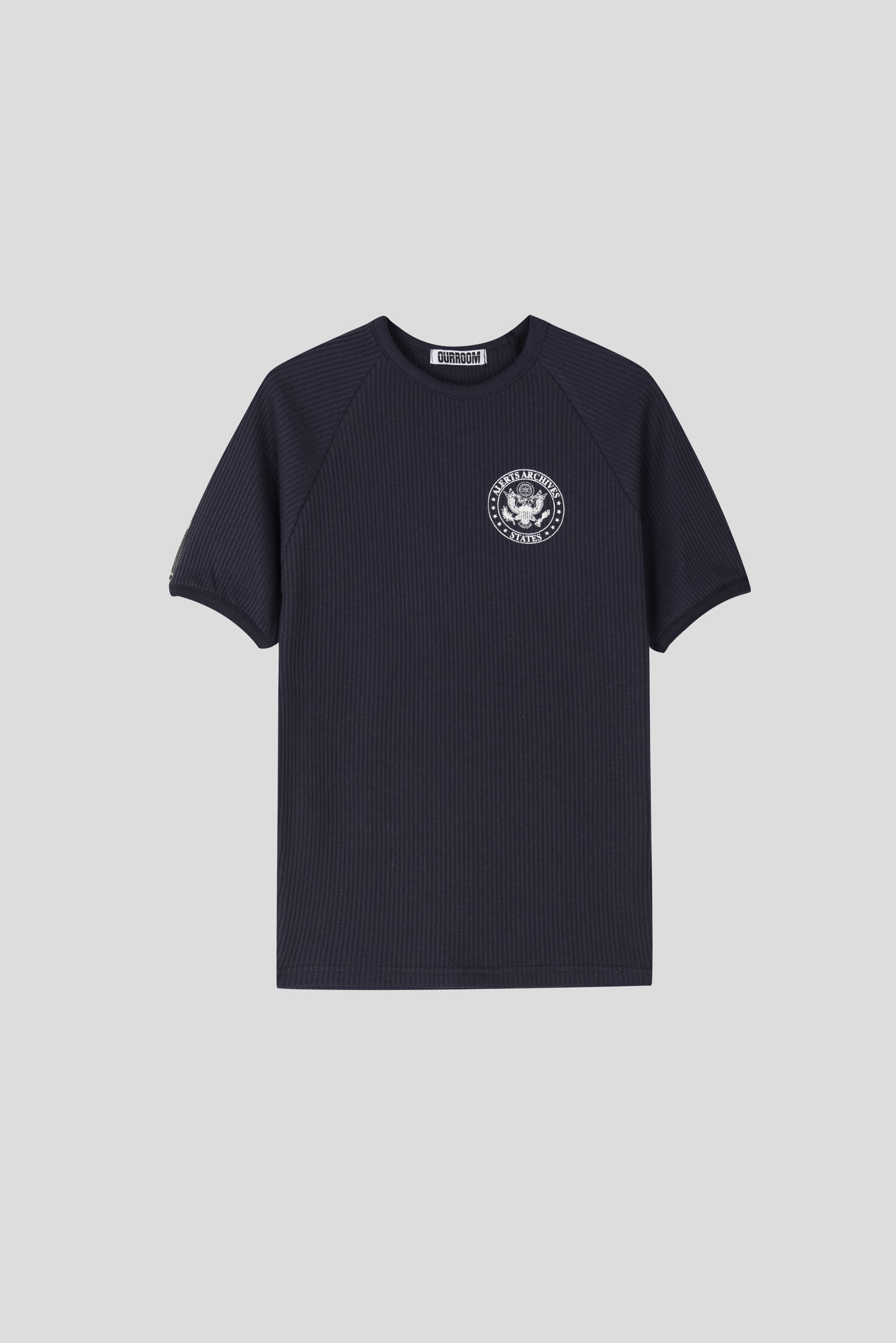 SEAL waffle muscle half t