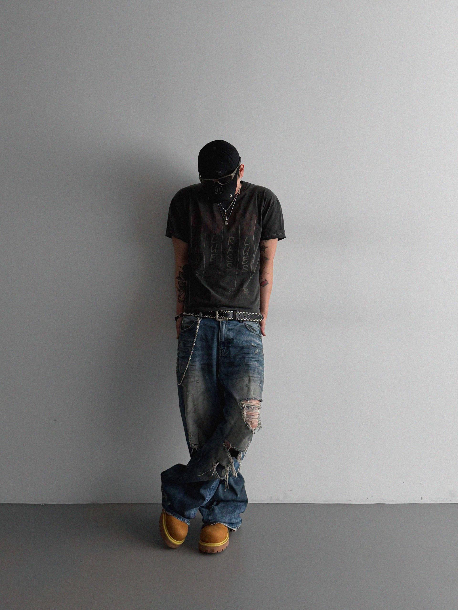 CBGB Pigment crop half t