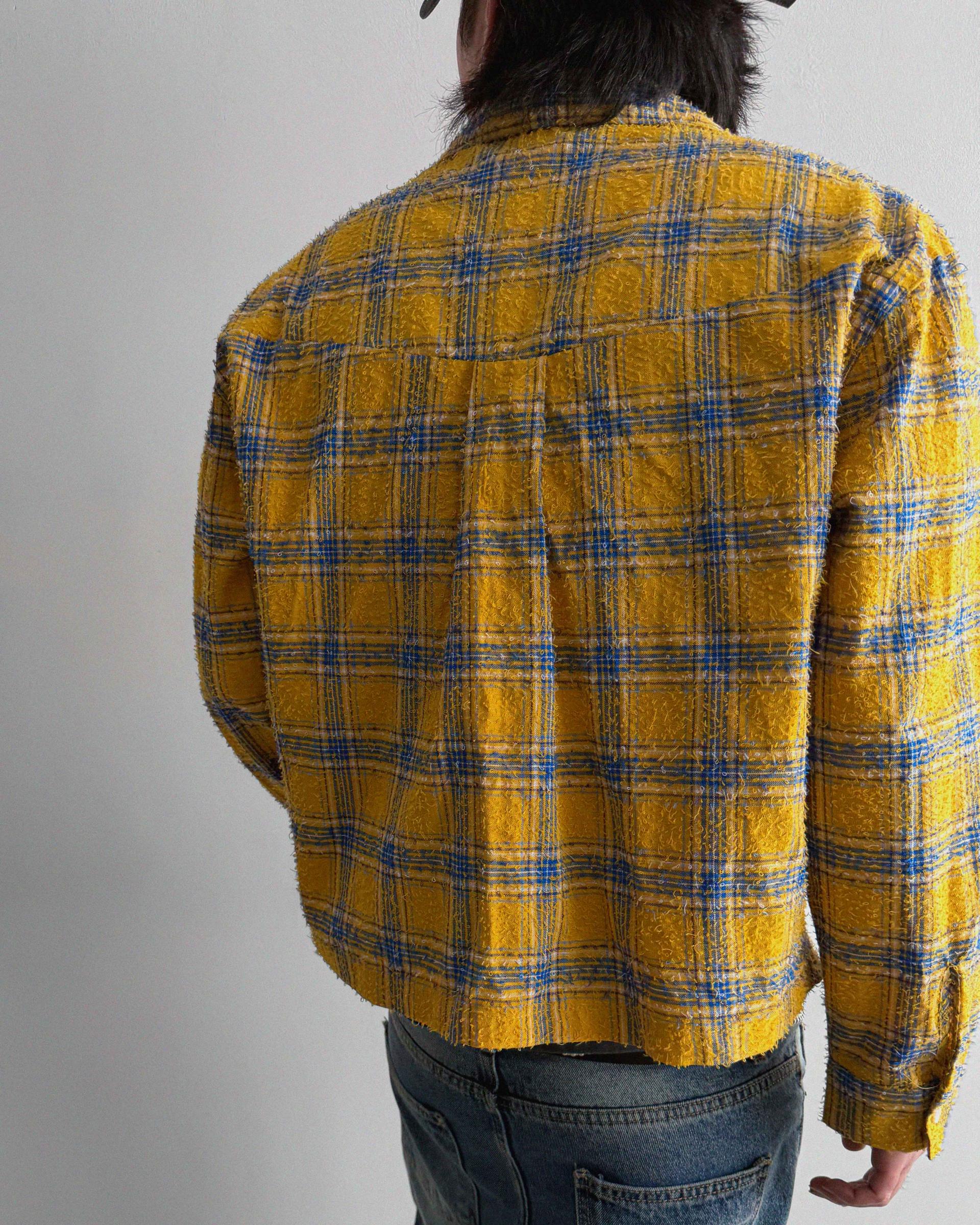 Nova crop check shirt