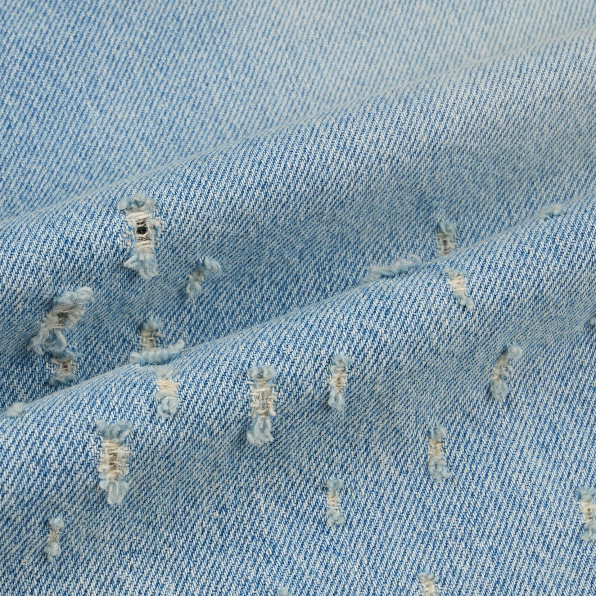 Bullet denim bermuda pants