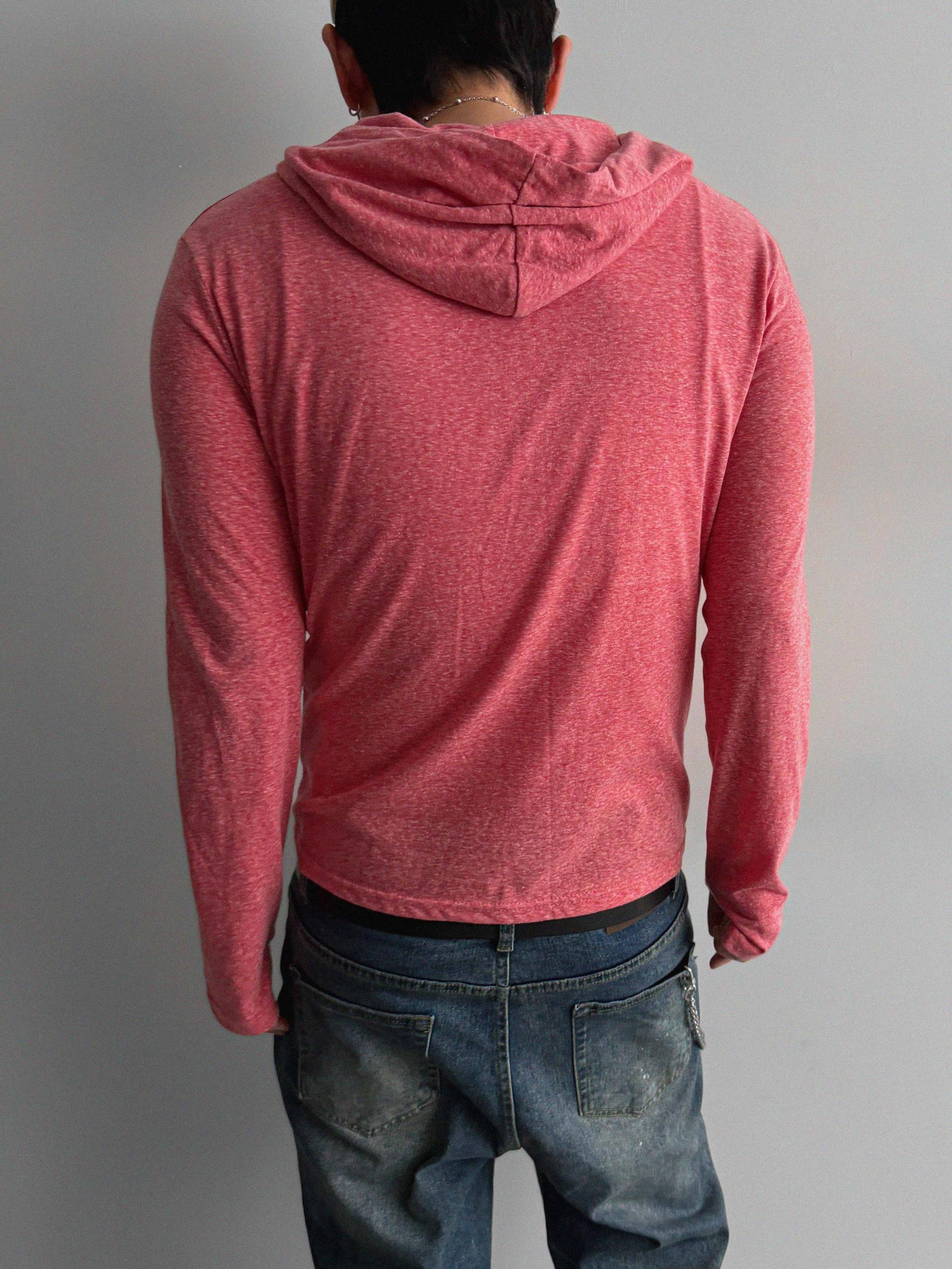 After henry neck warmer hoodie t