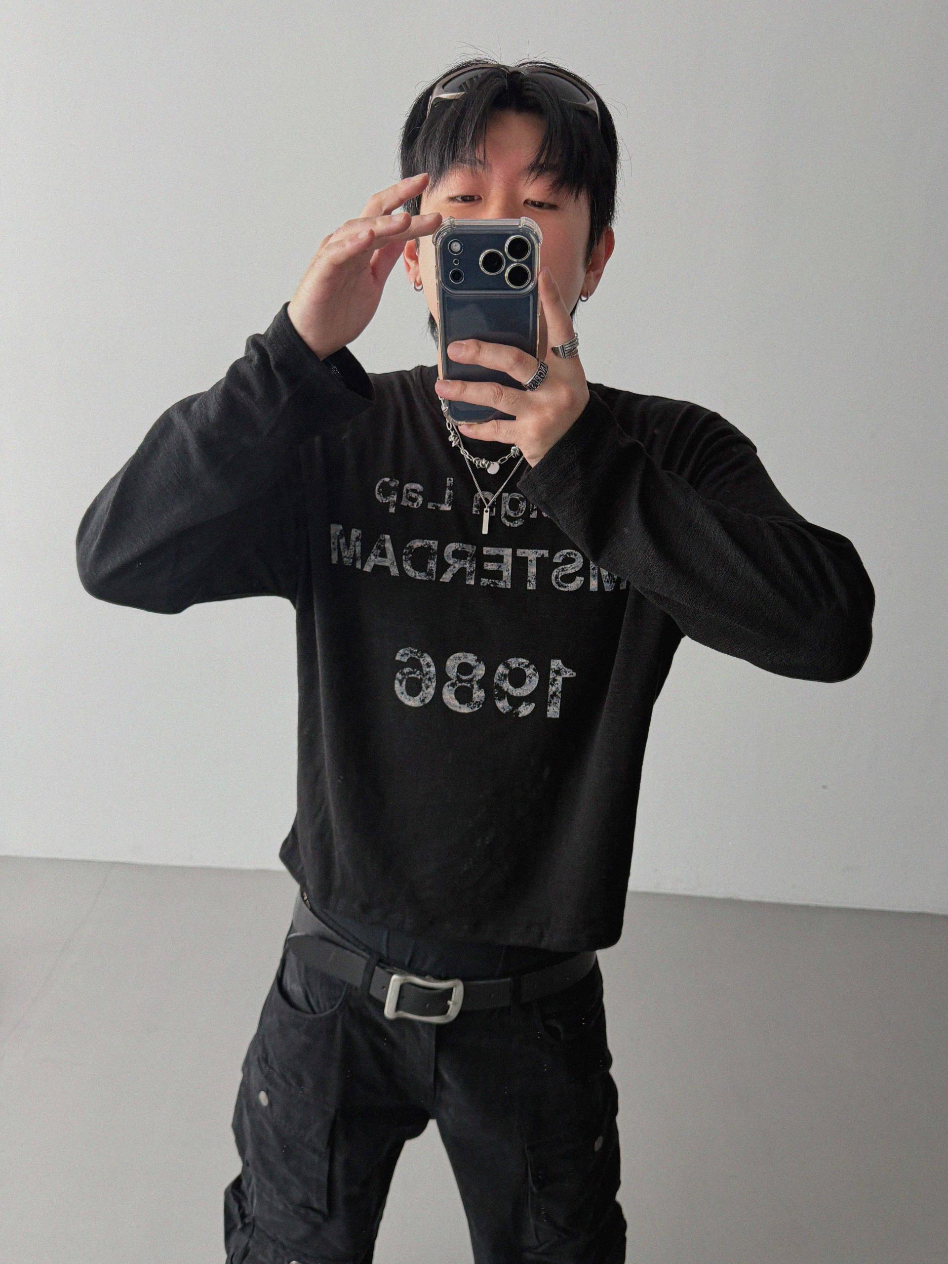 Block cargo wide pants