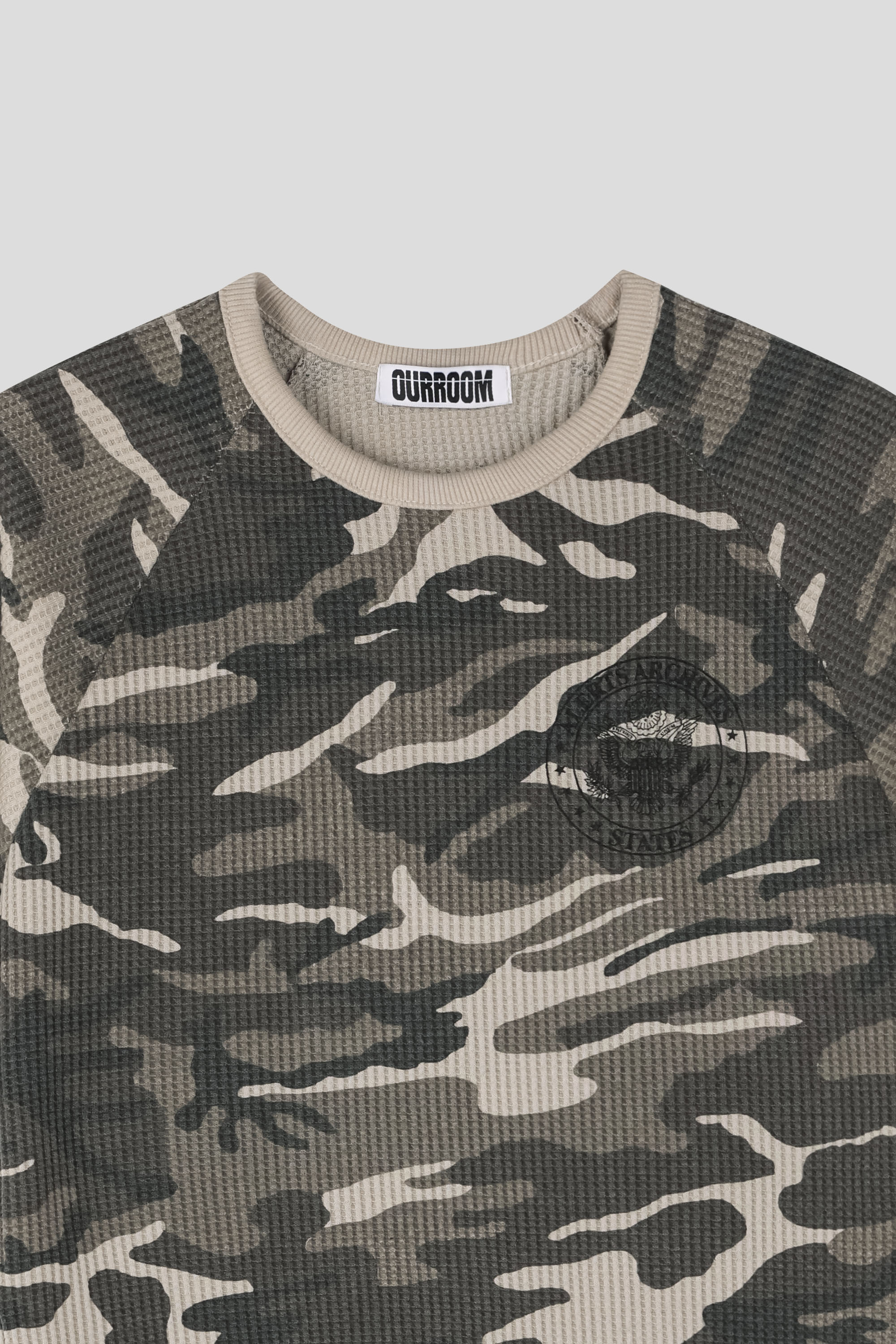 SEAL waffle muscle half t