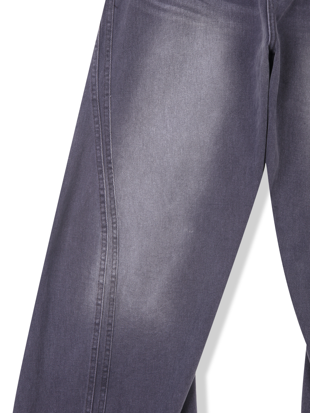 Cachion twisted wide denim pants
