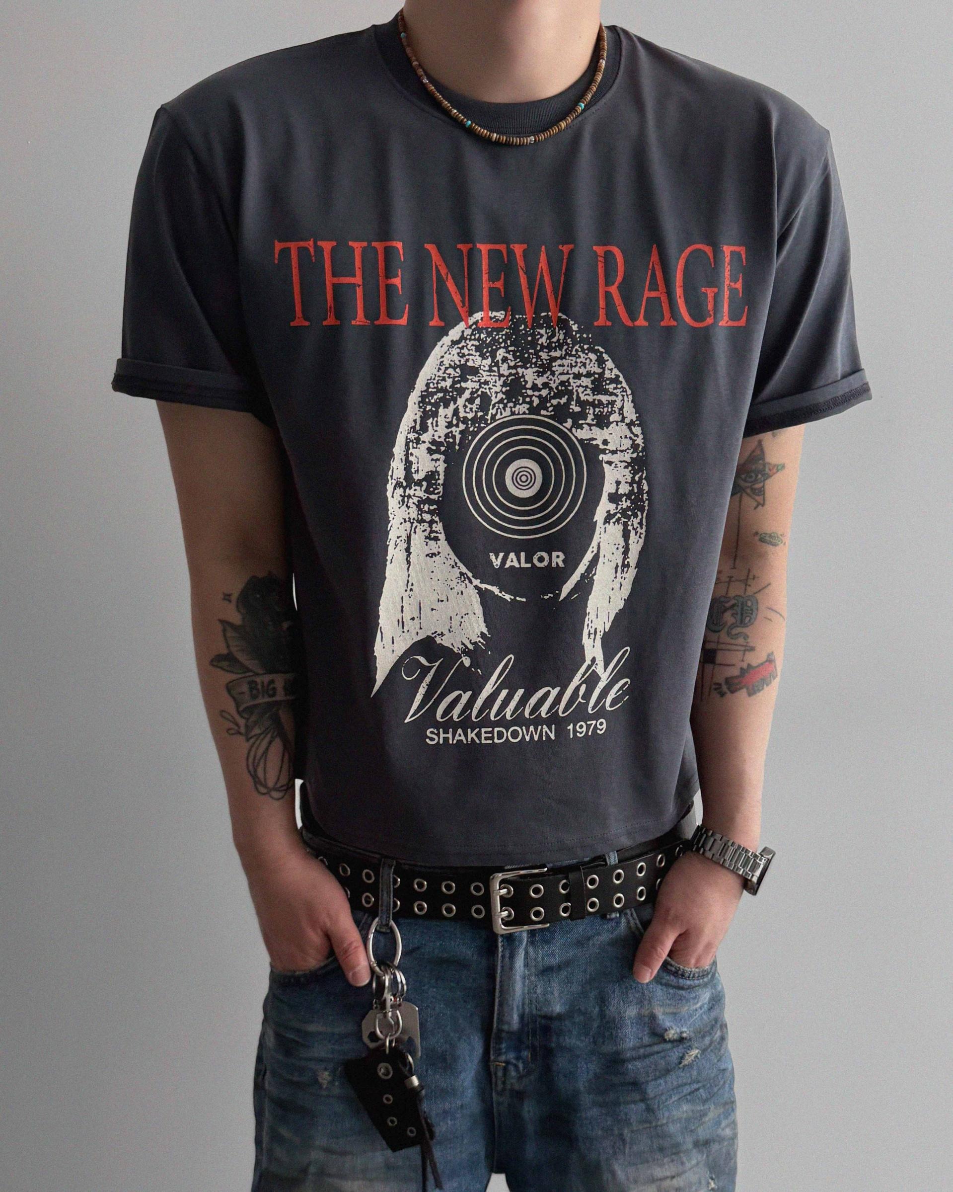 New rage crop half t