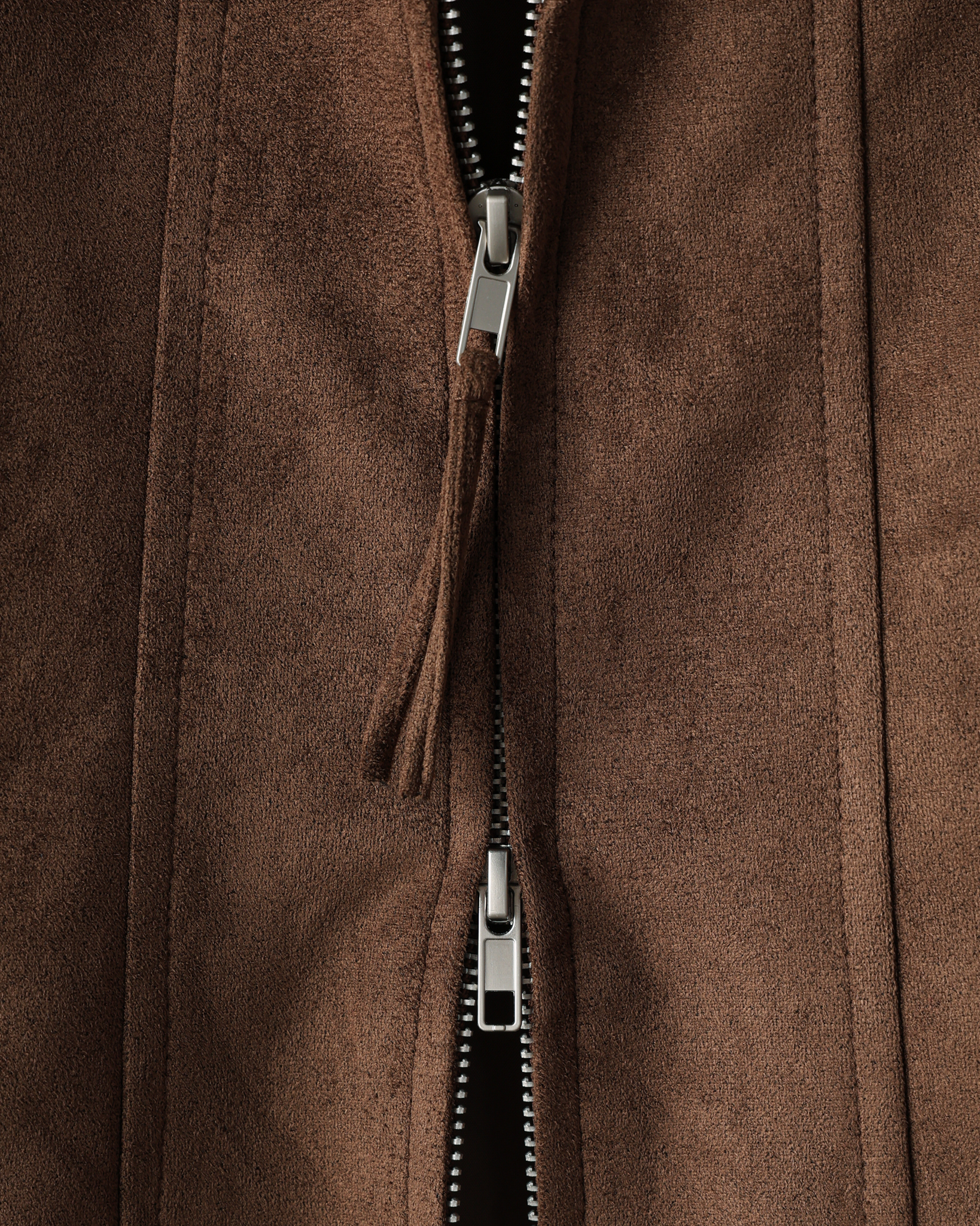 Lemans biker suede crop jacket