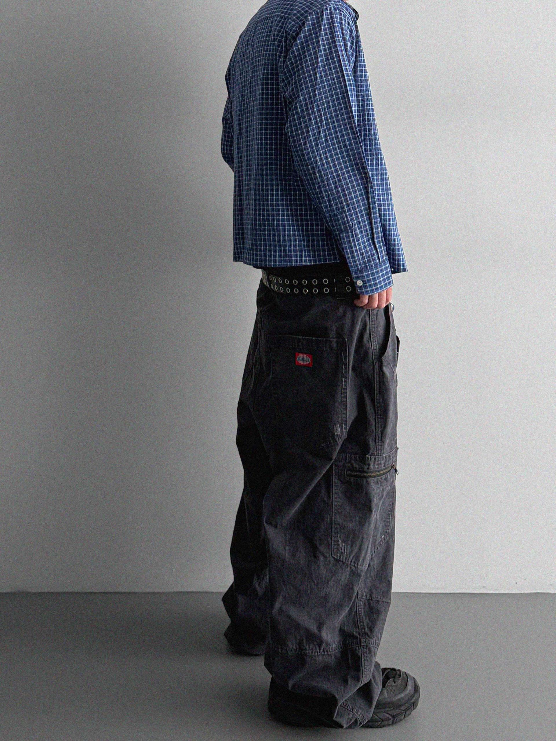 Vintage wide work pants
