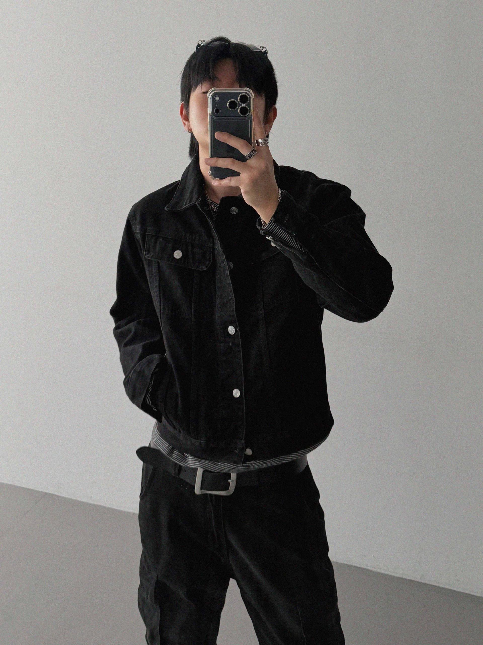Flare deep dyed cargo pants