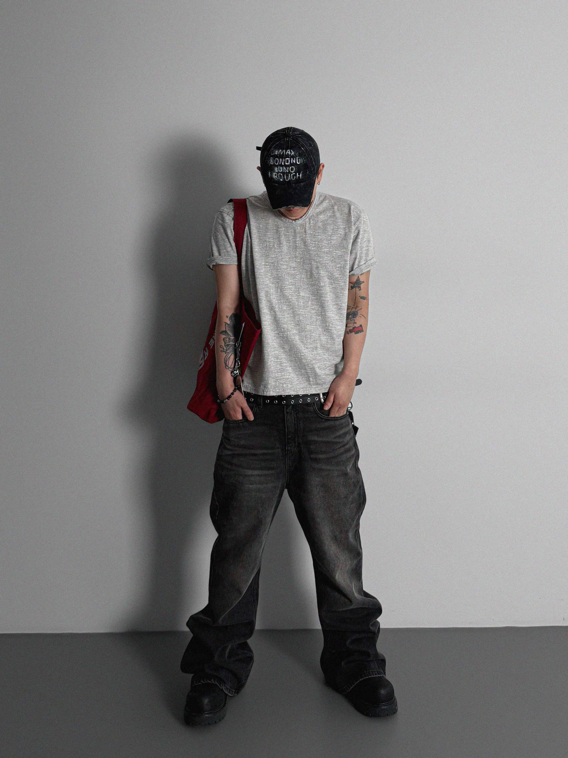 Signature flare denim pants