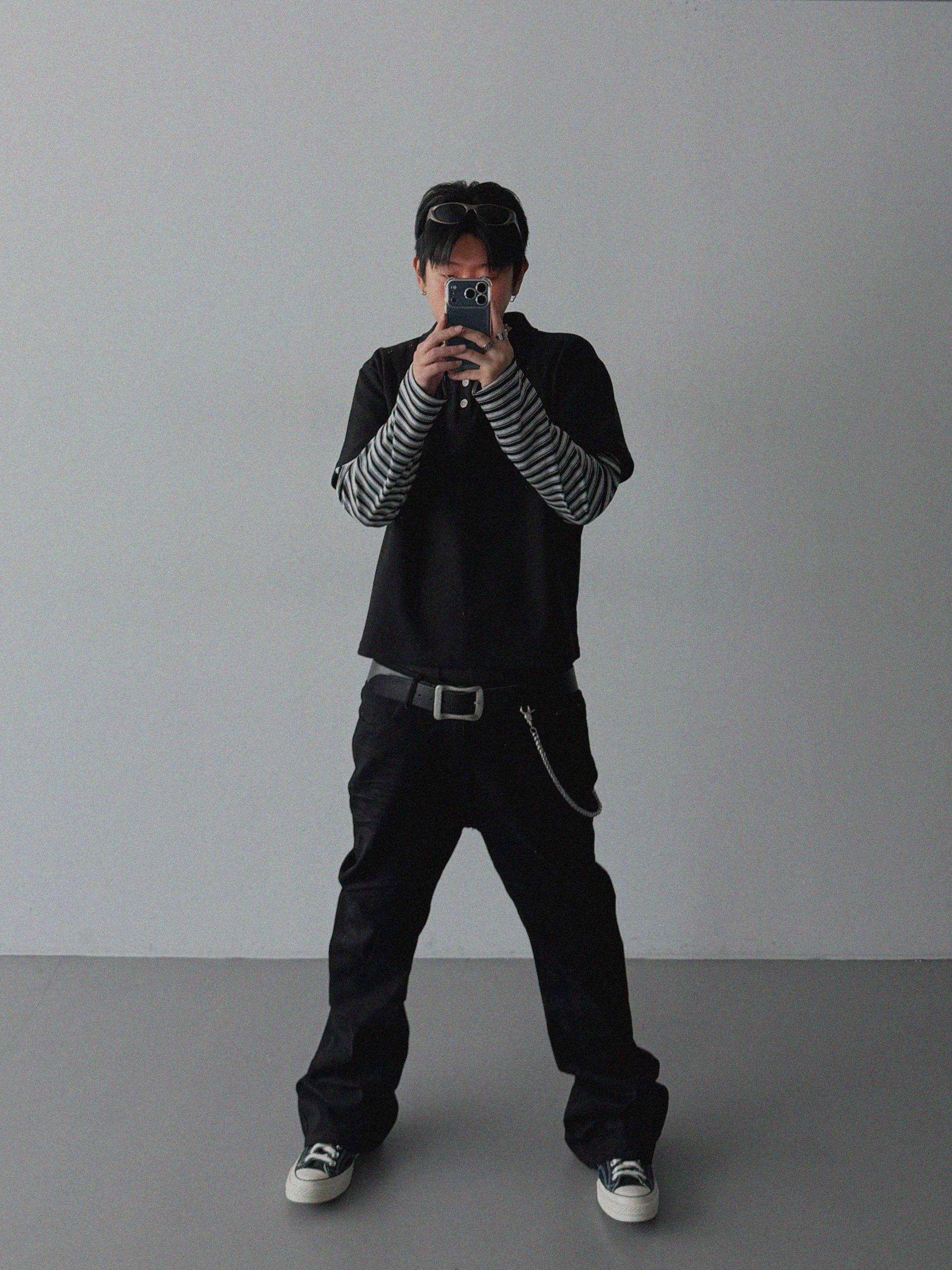 Shadow layered crop PK t