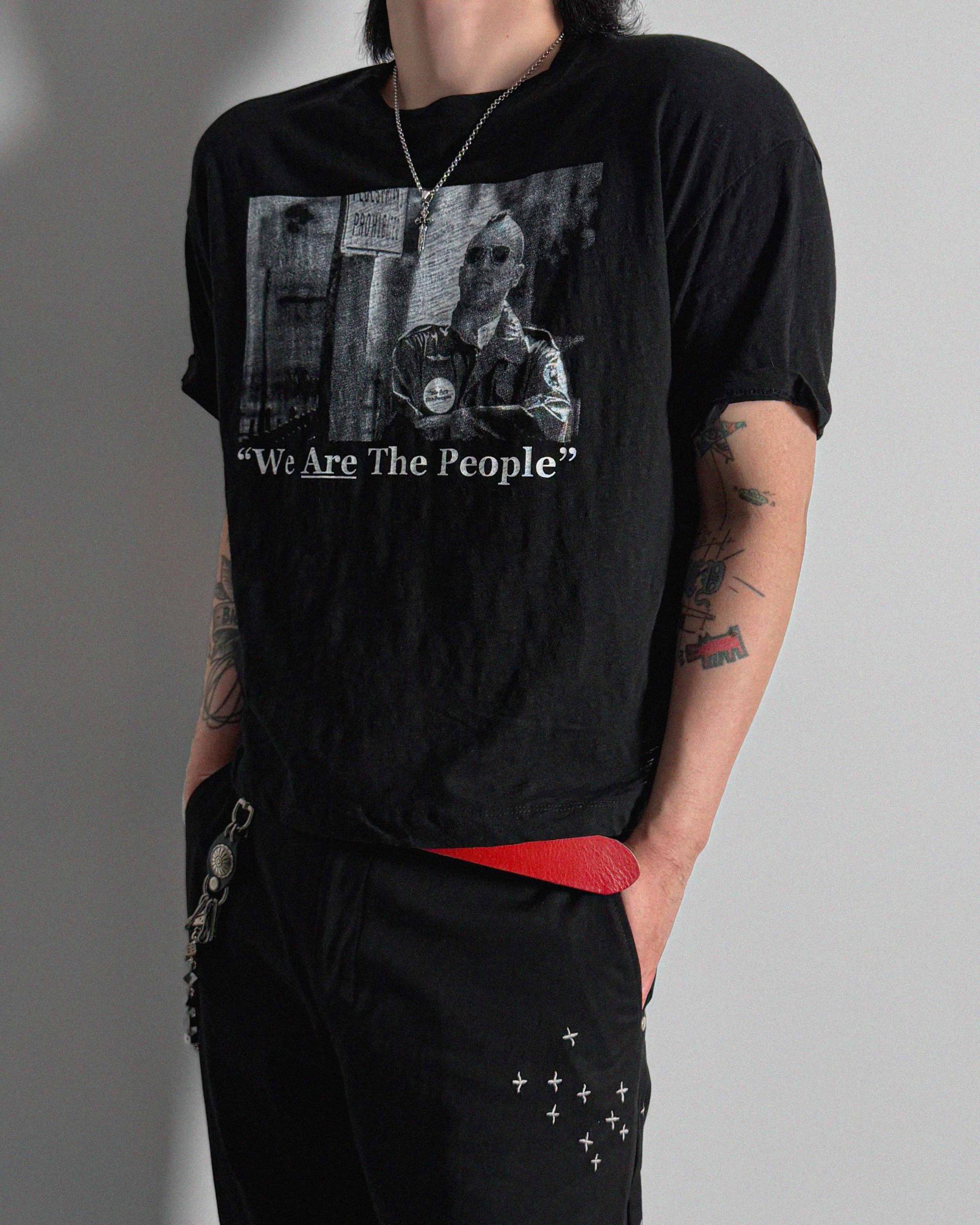 Vintage taxi slap crop half t