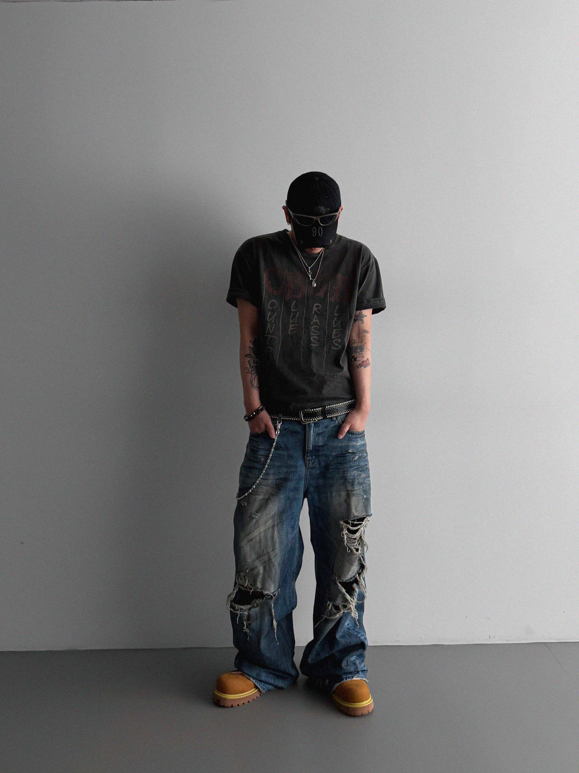 CBGB Pigment crop half t