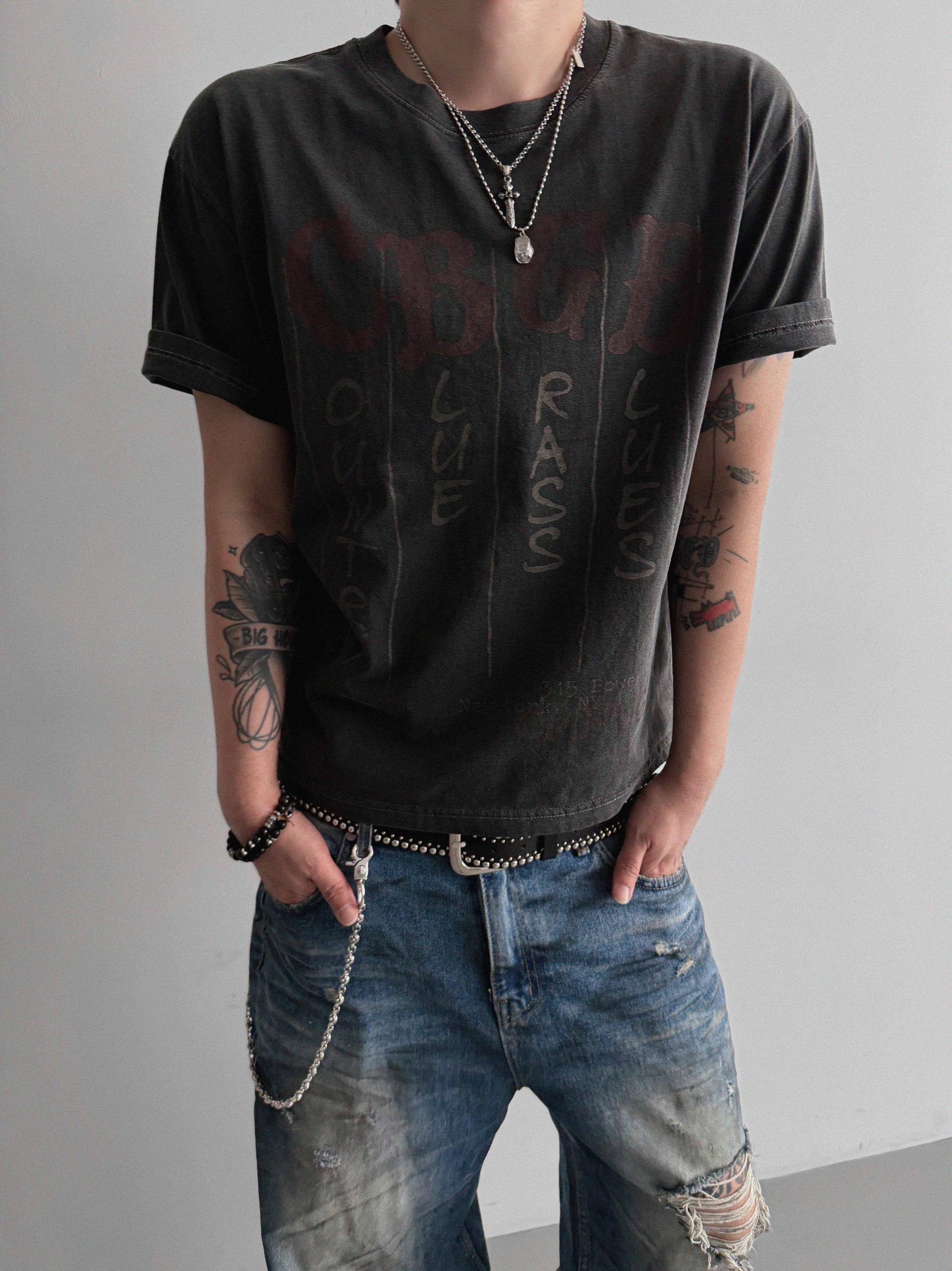 CBGB Pigment crop half t