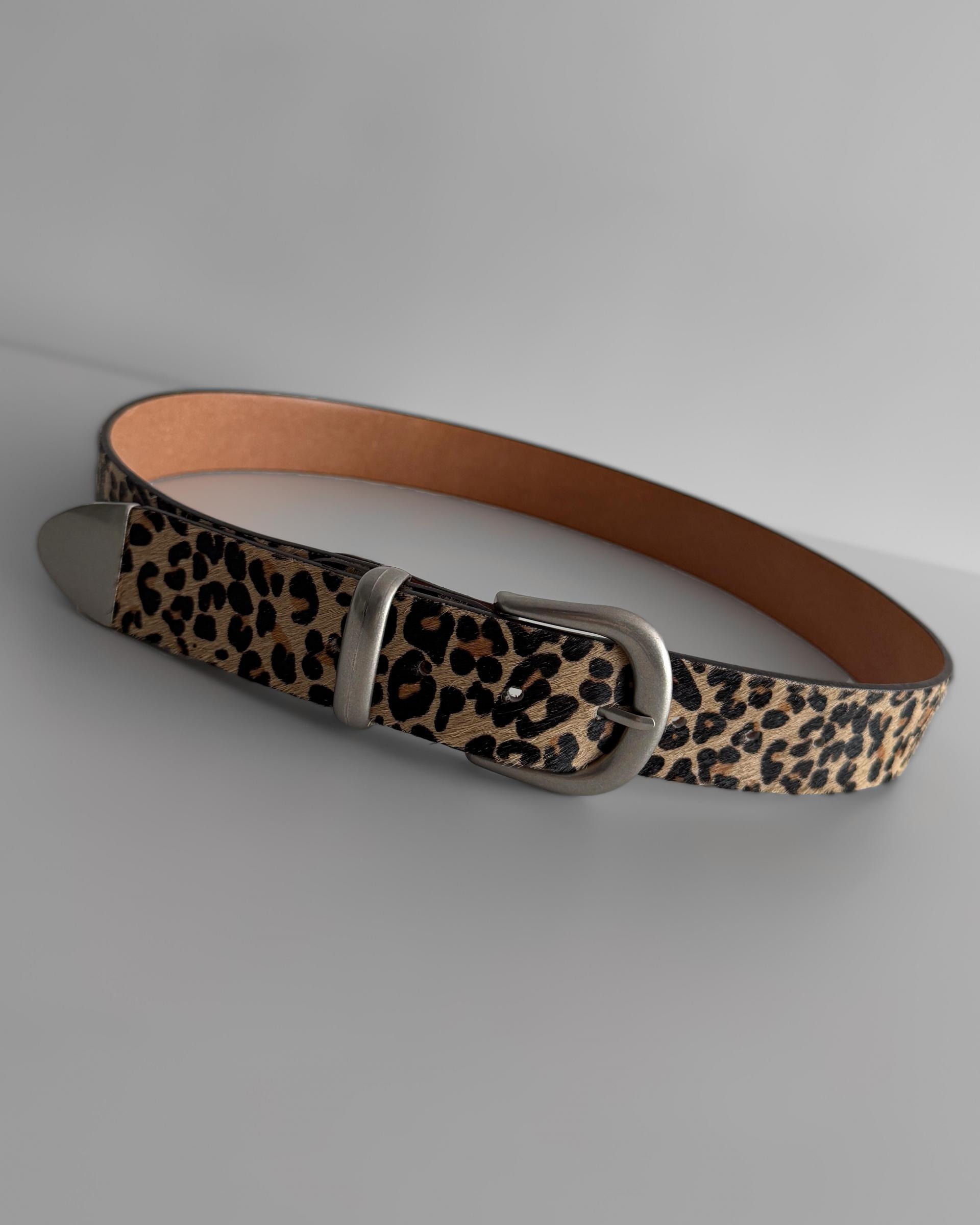 Calf skin animal 40 belt