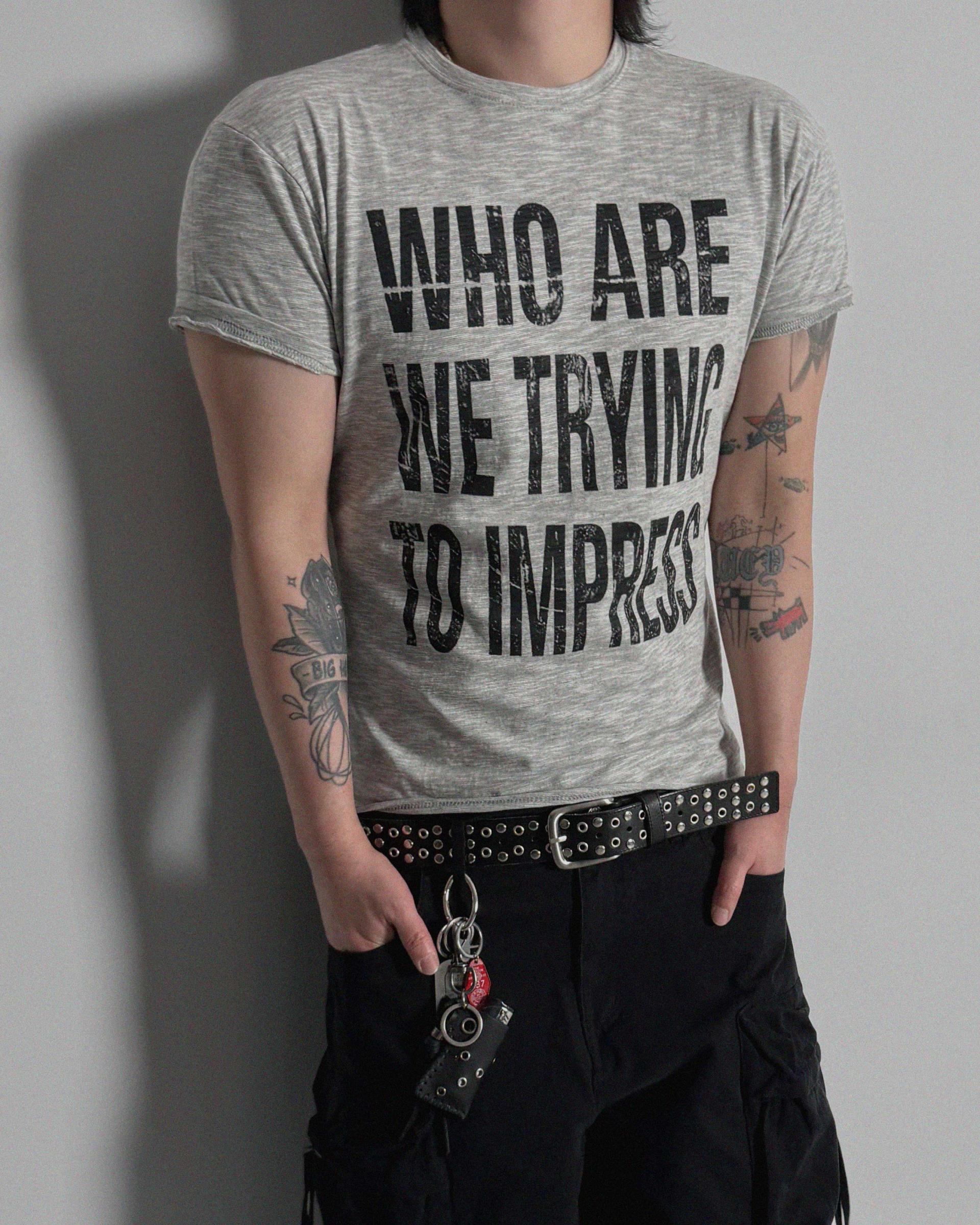 Impress slap muscle half t