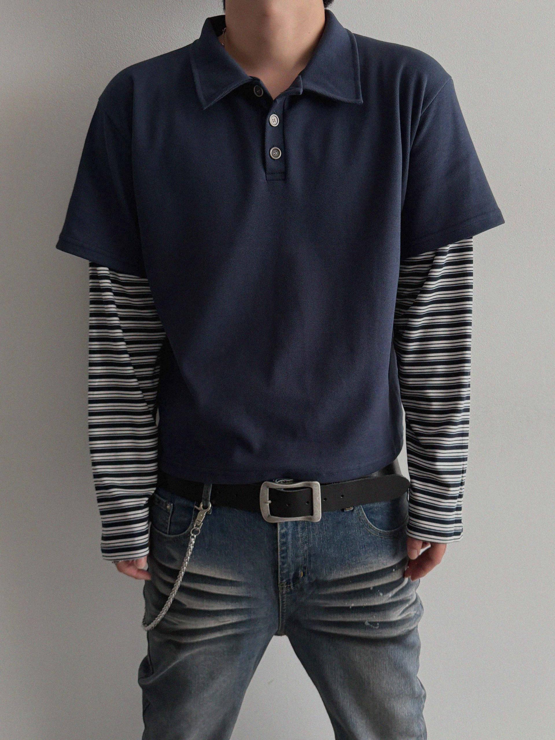 Shadow layered crop PK t