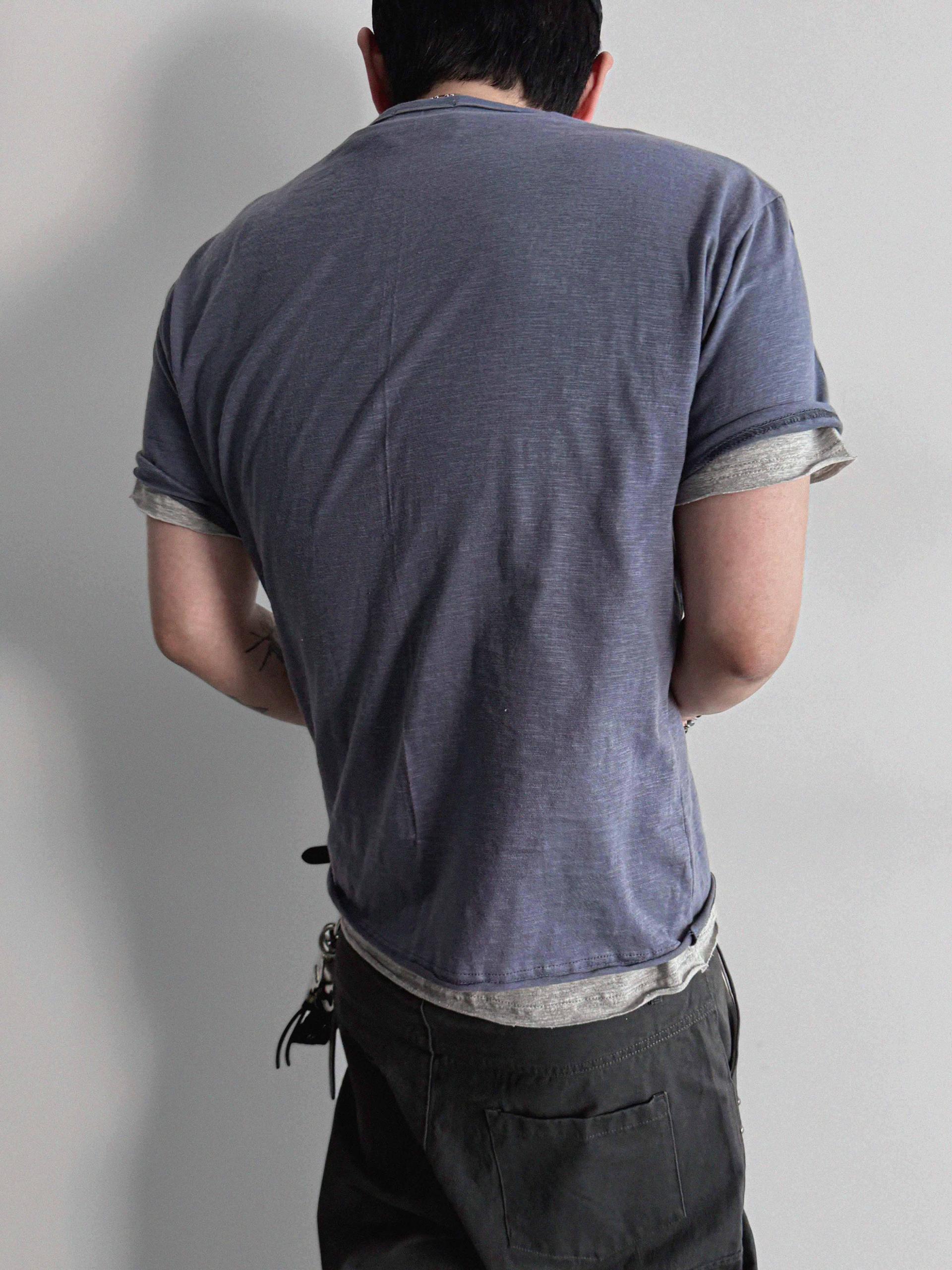 Burton slab henley neck half t