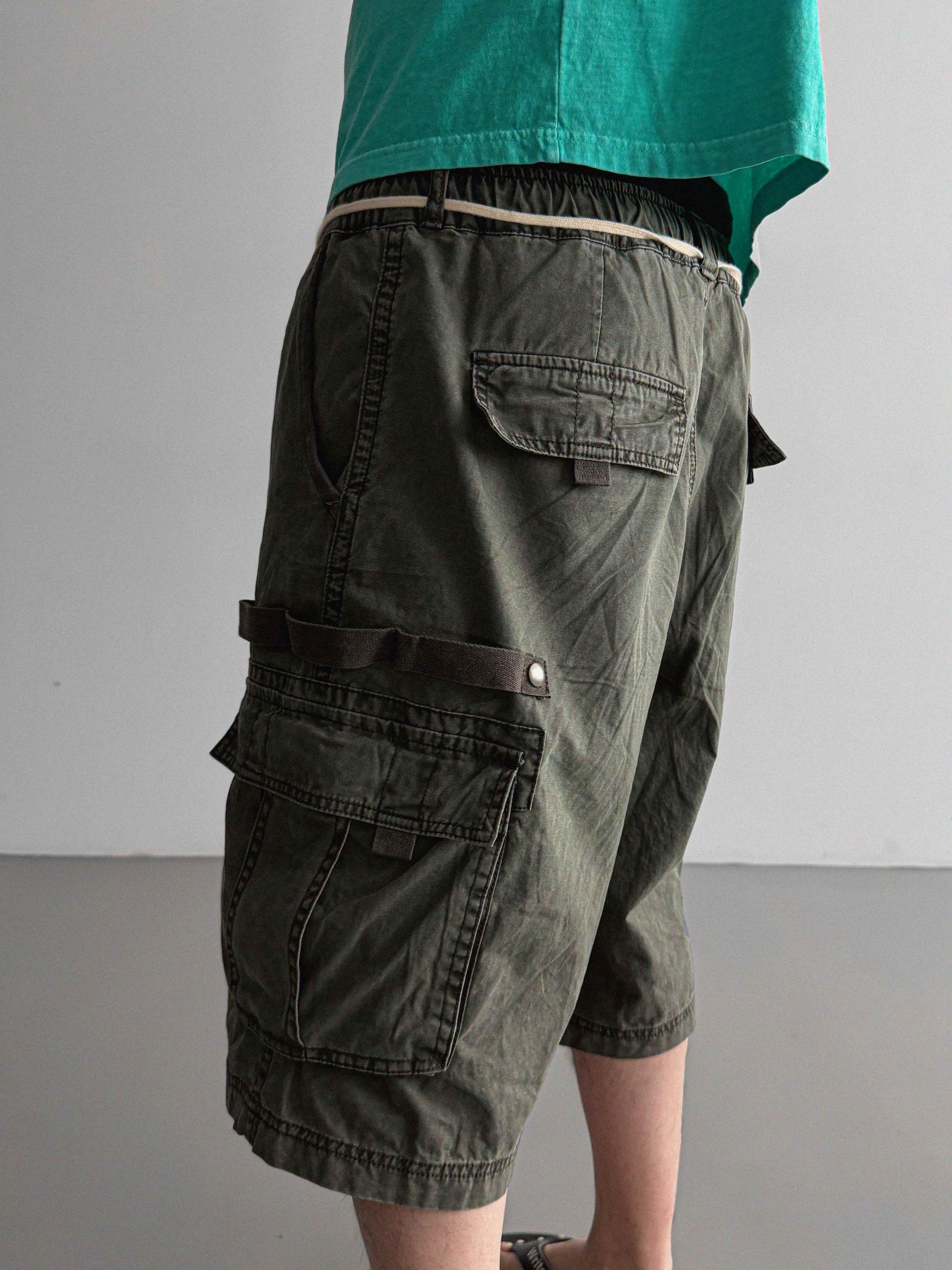 forsed cargo bermuda pants
