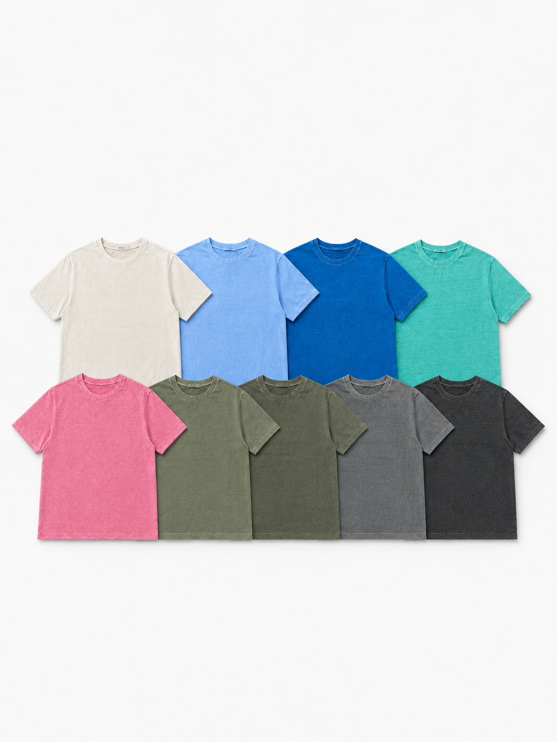 Fade pigment crop half t