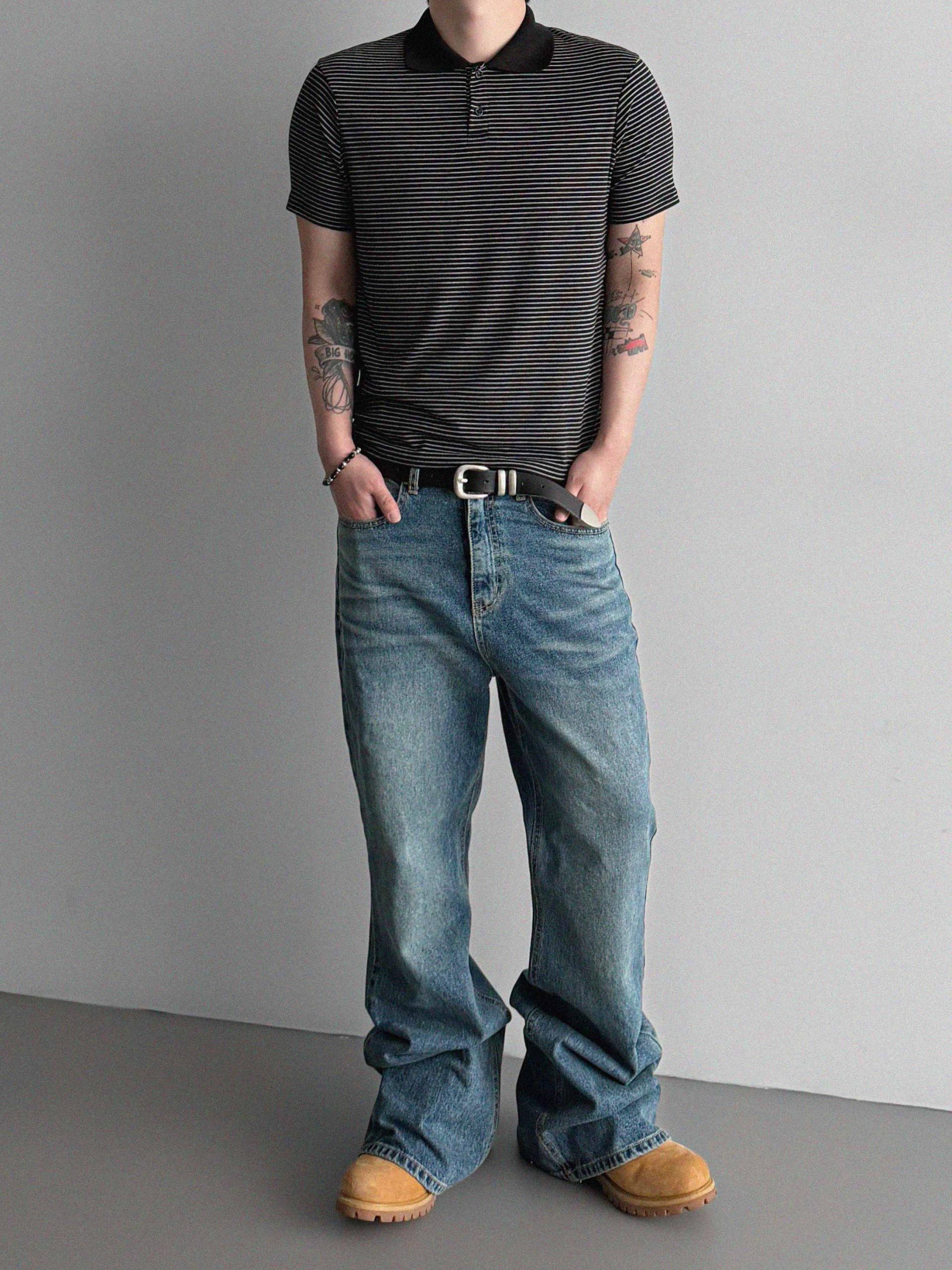 Cult collar half t
