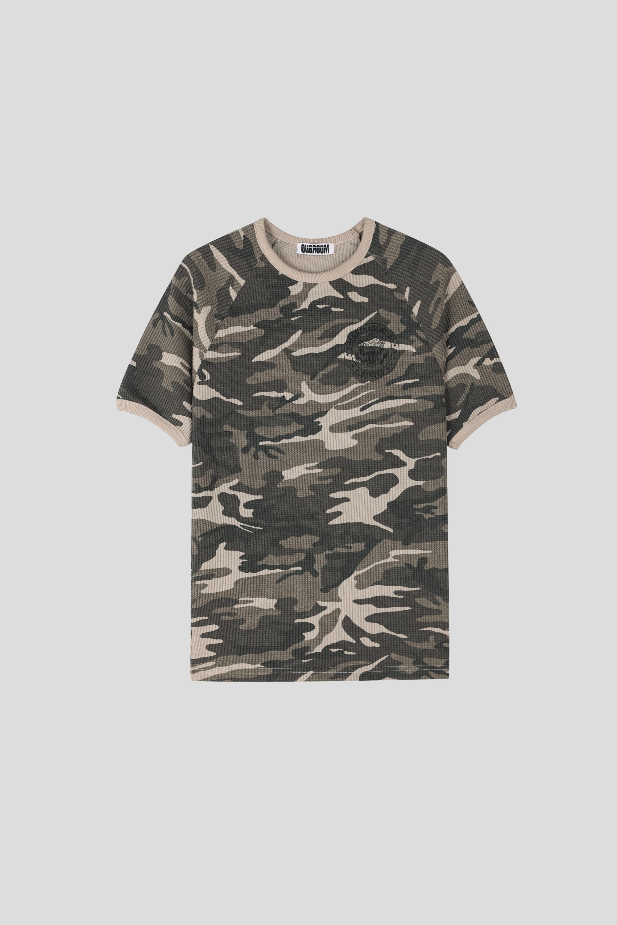 SEAL waffle muscle half t