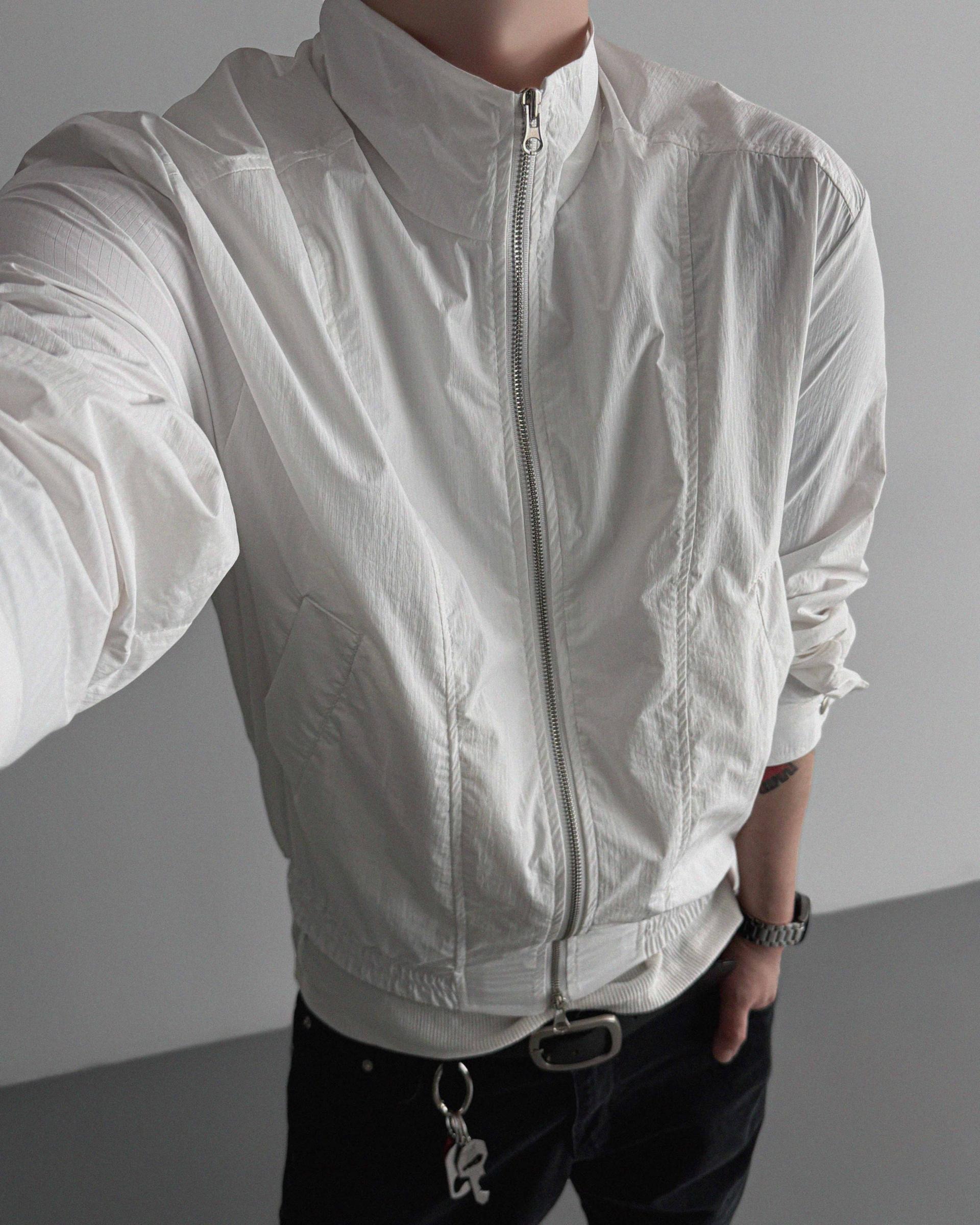 Summer nylon crop jacket