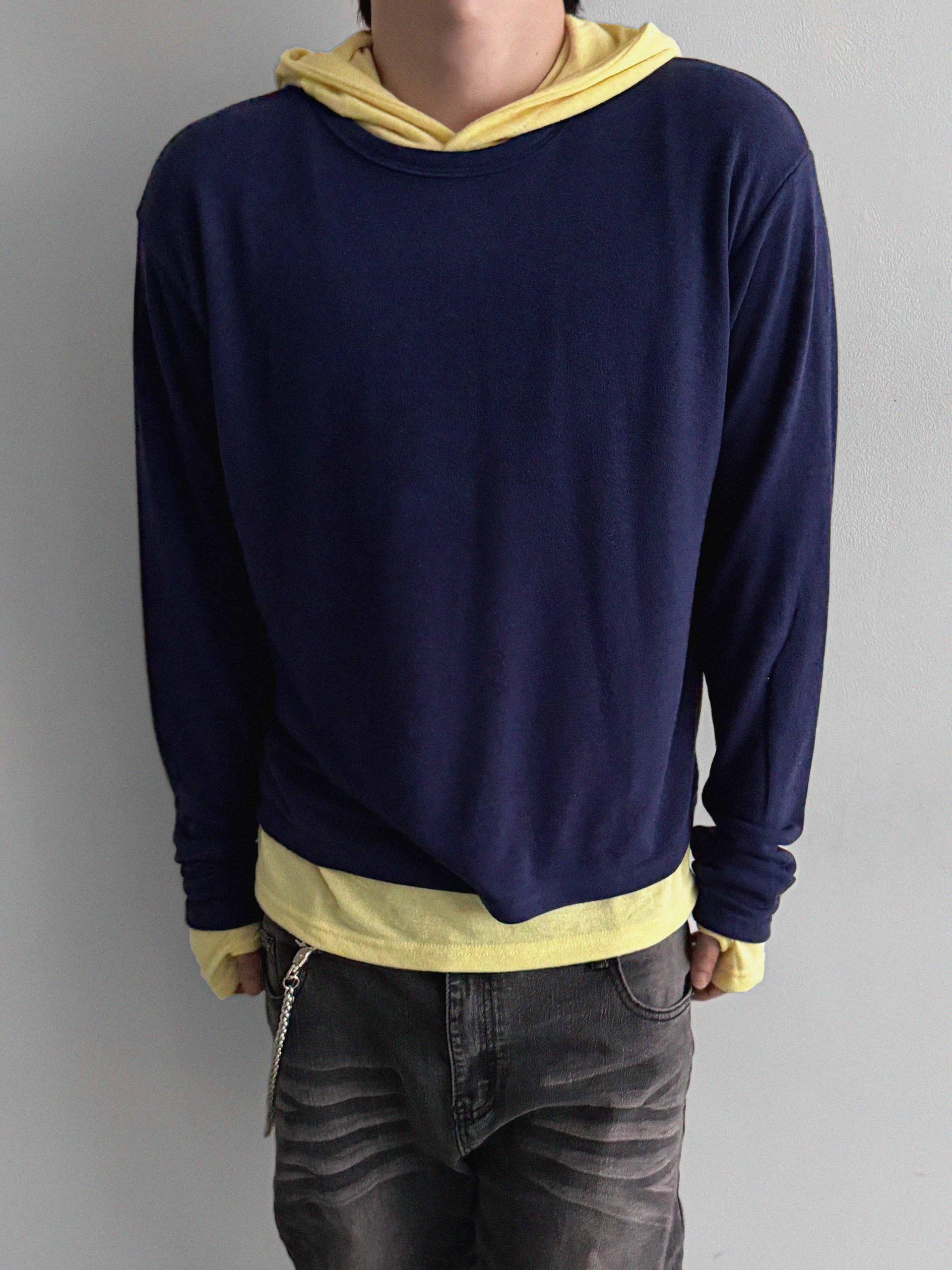 Index layered warmer hood t