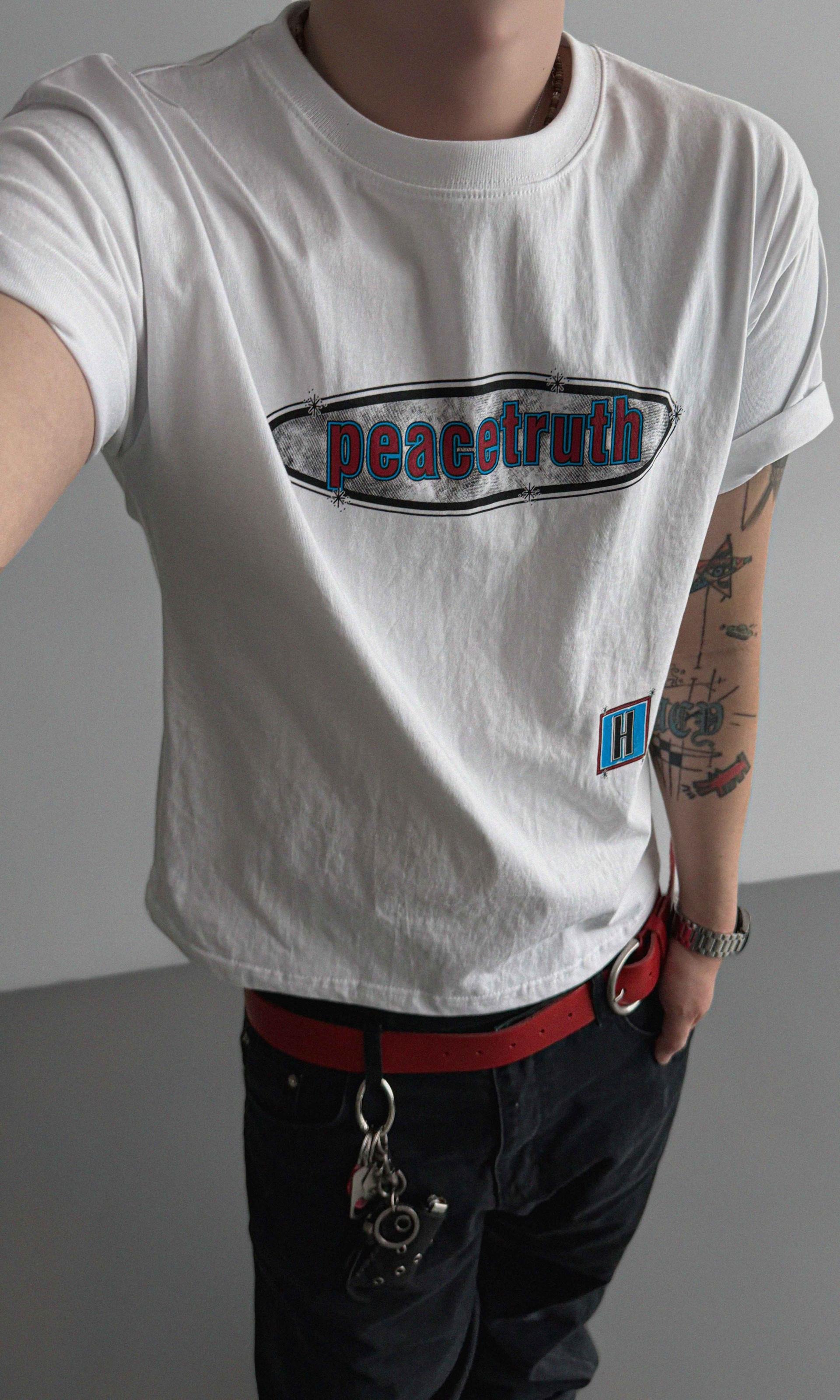 Peace crop half t