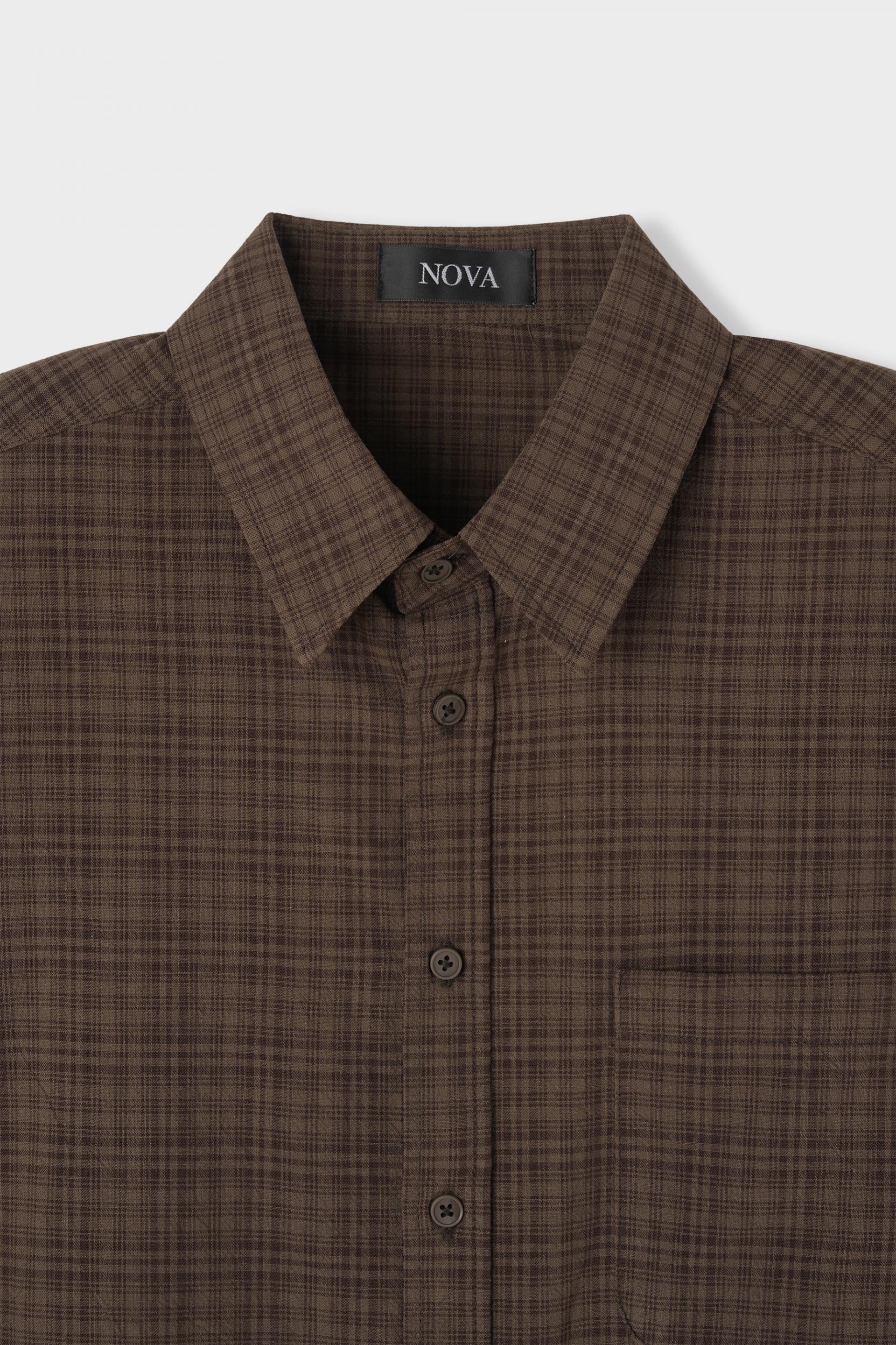 Paul crop check shirt