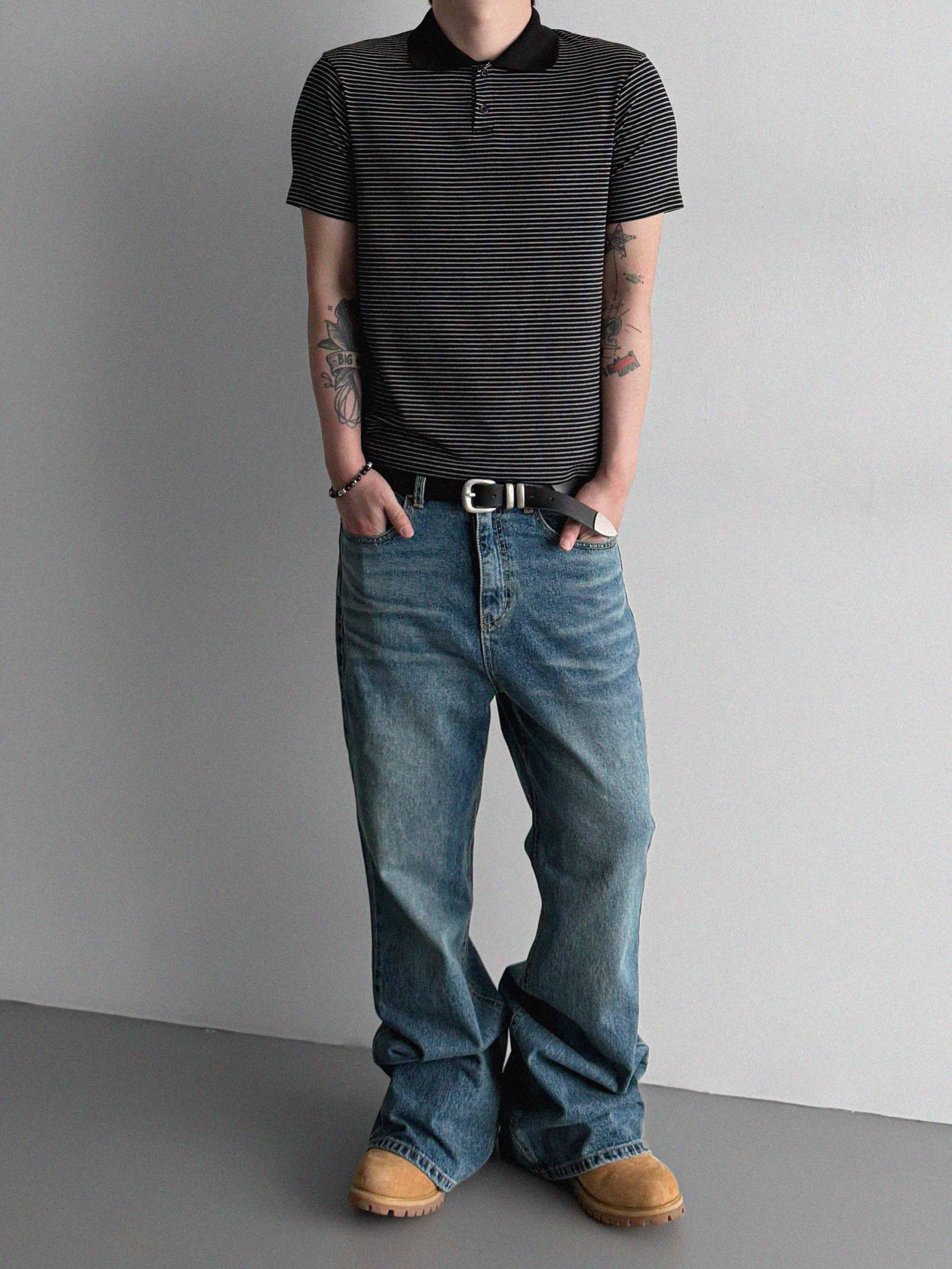Cult collar half t
