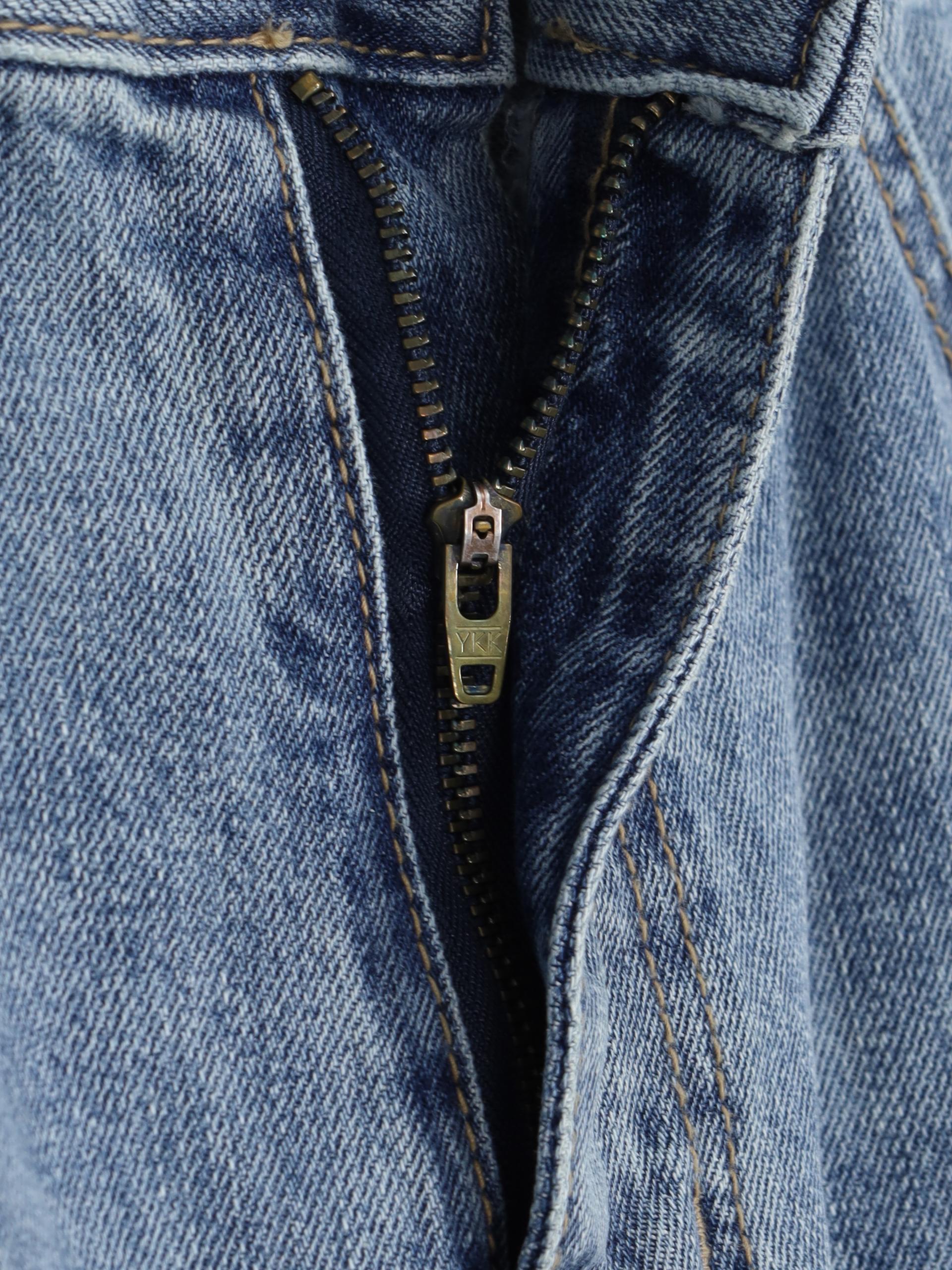 Graysh blue flared jeans