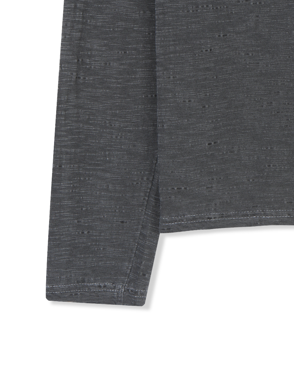 Comfort pigment slub slim t