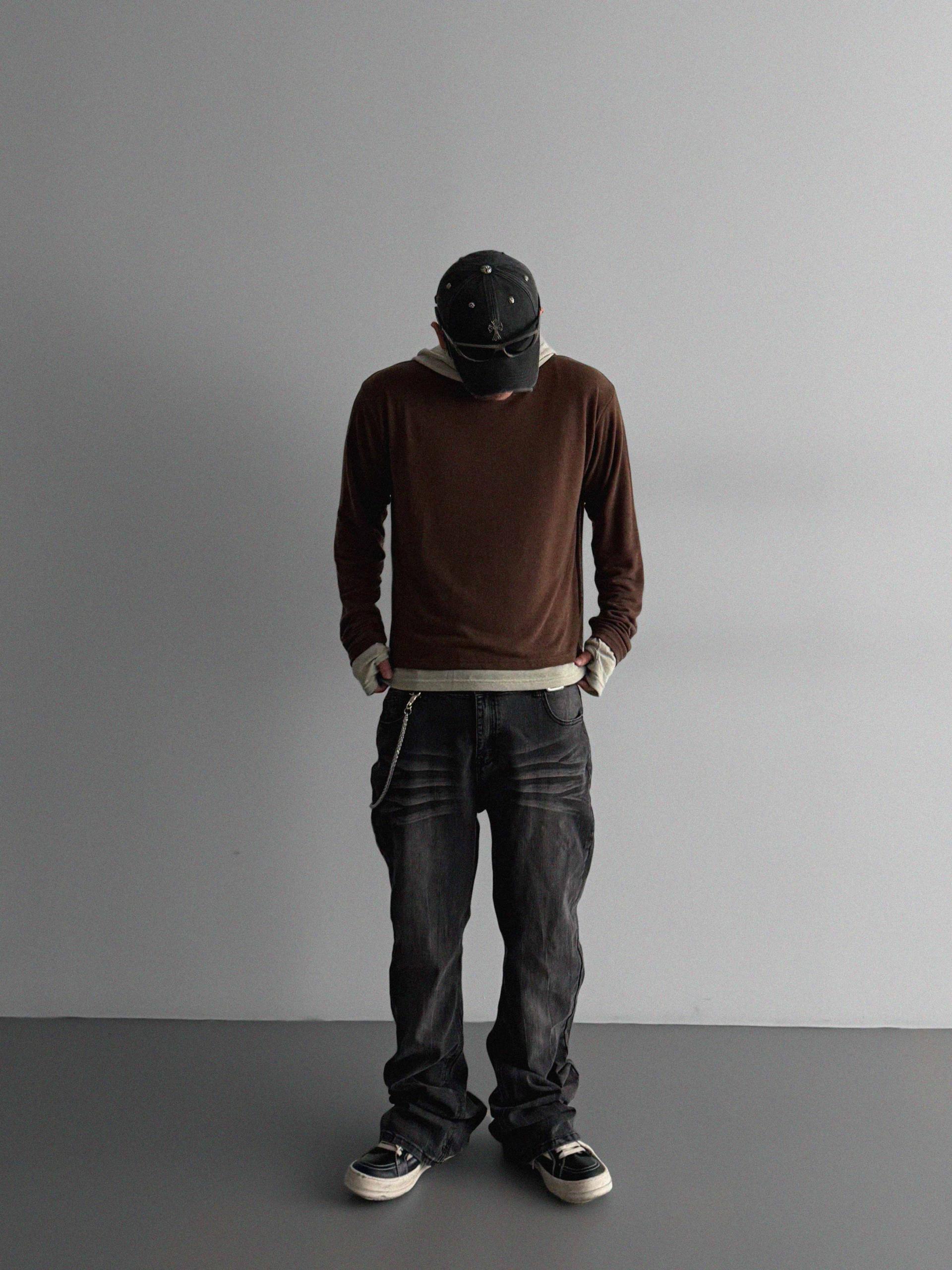 Index layered warmer hood t