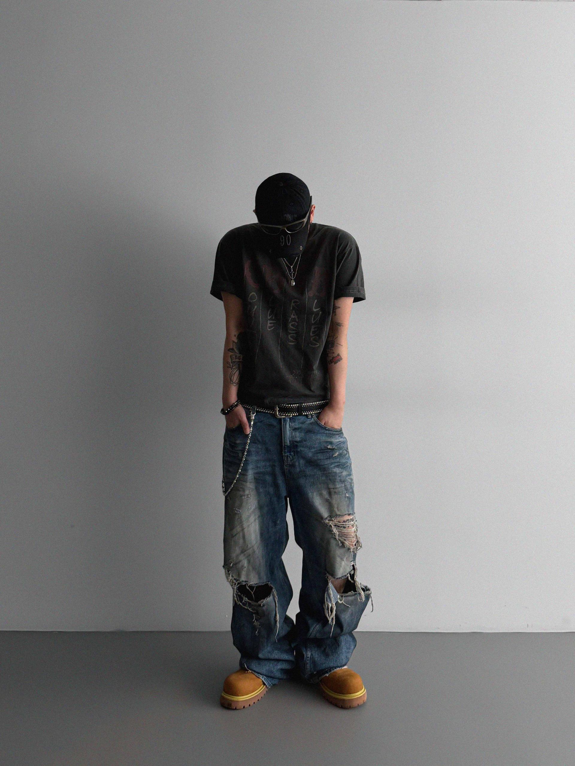 CBGB Pigment crop half t