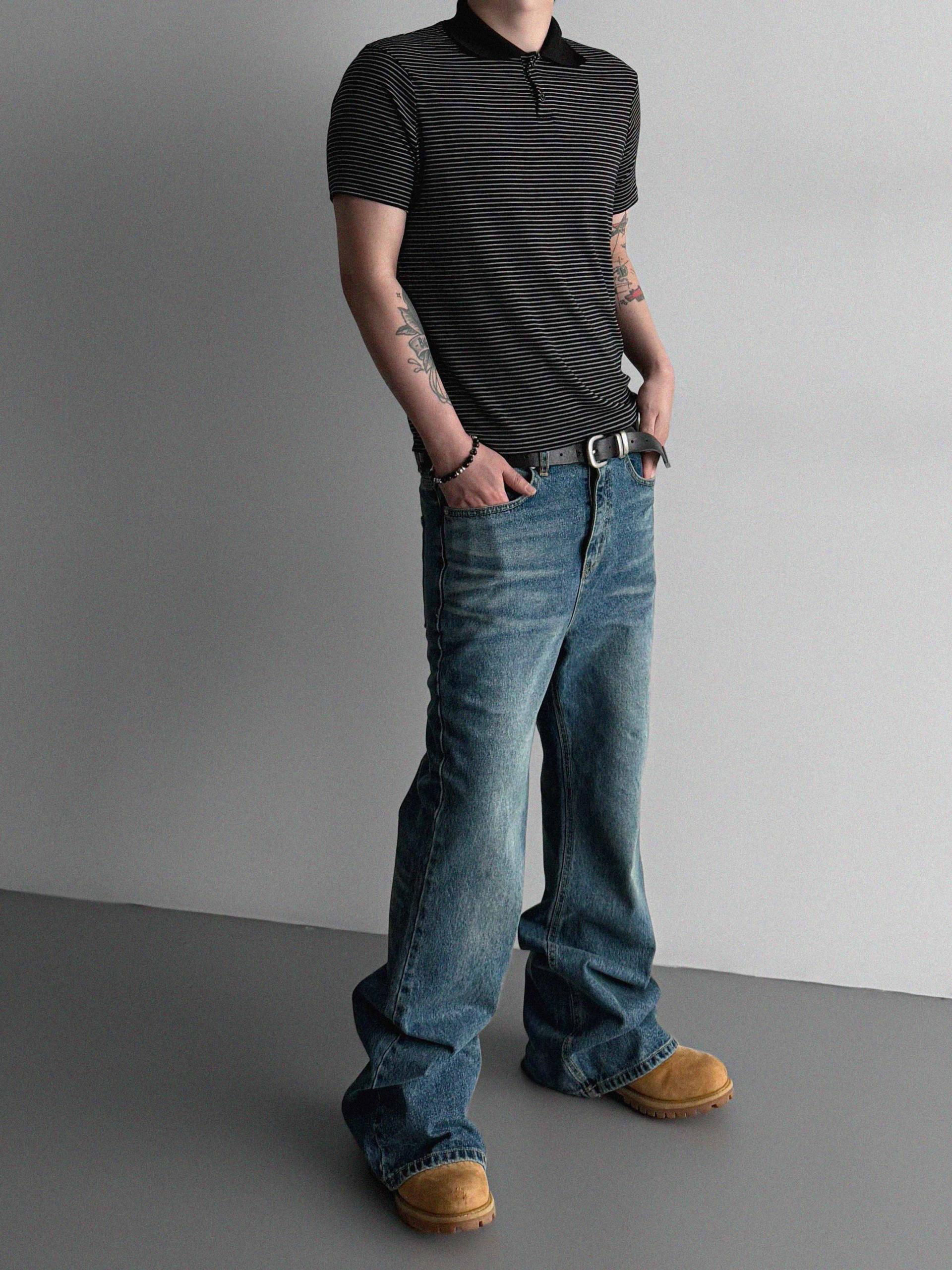 Cult collar half t
